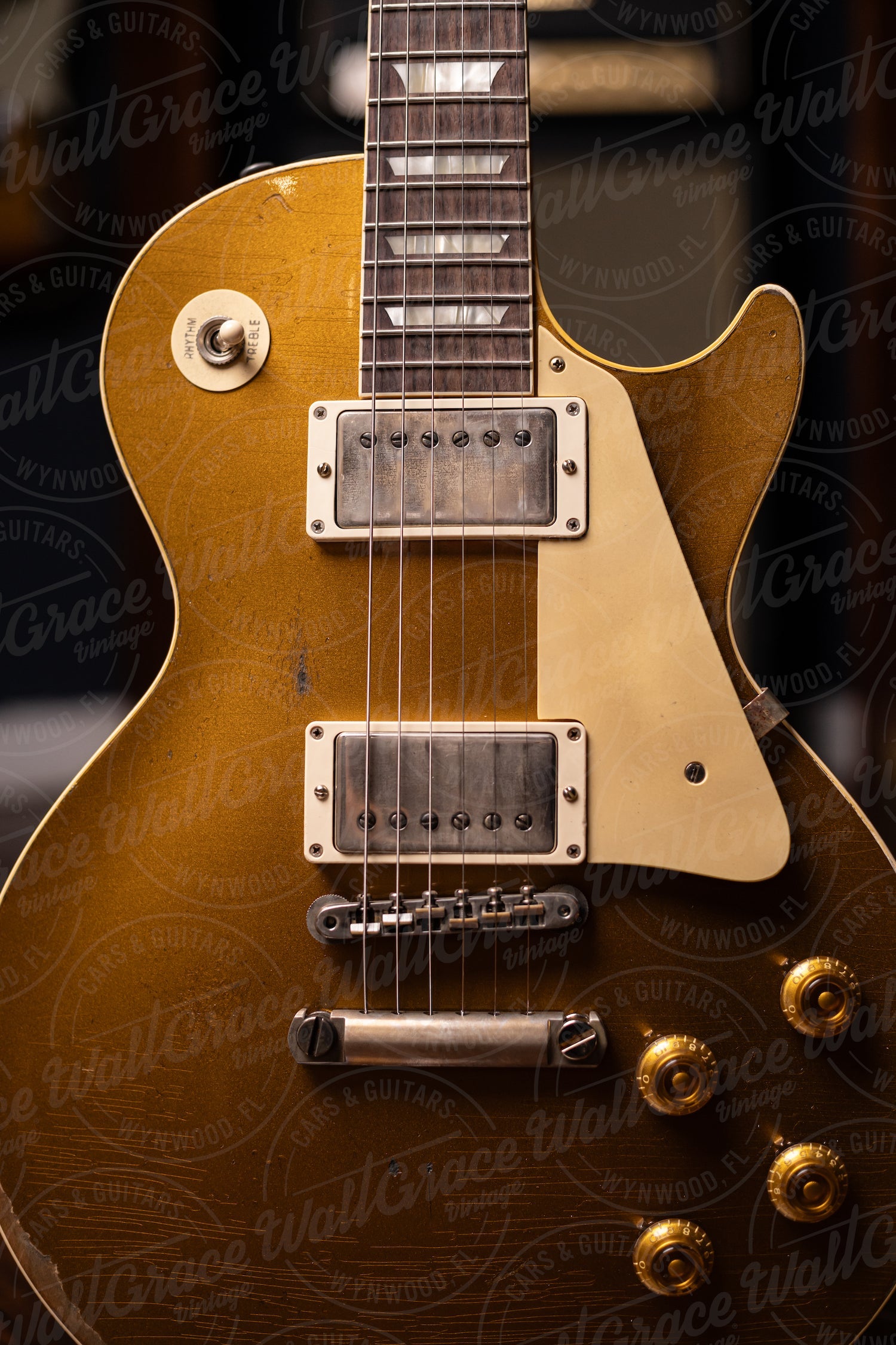 Used 2023 Gibson Custom Shop Murphy Lab 1957 Les Paul Standard Reissue Ultra Heavy Aged Electric Guitar - Double Gold