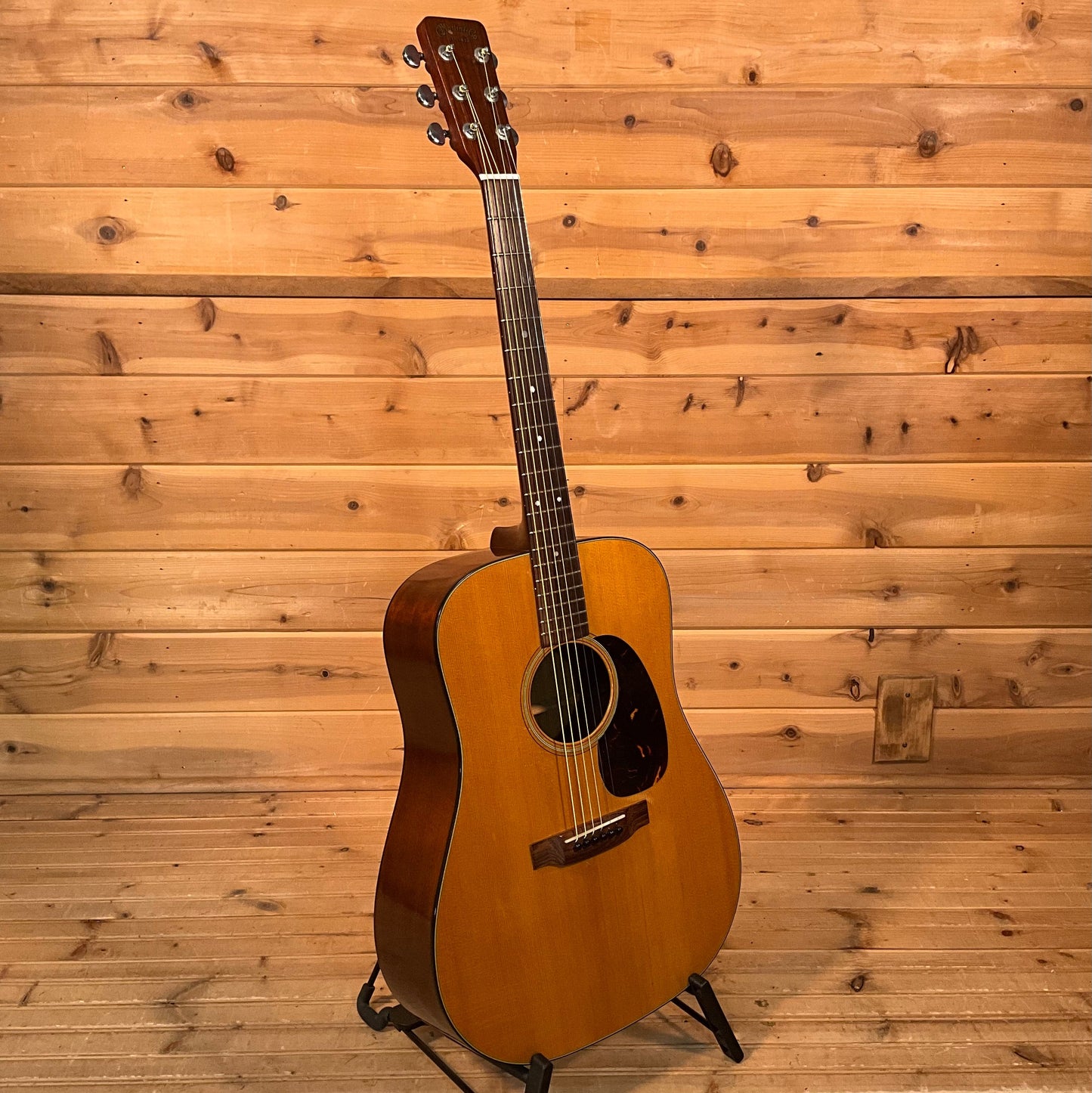Martin Vintage 1966 D-18 Acoustic Guitar USED - Natural