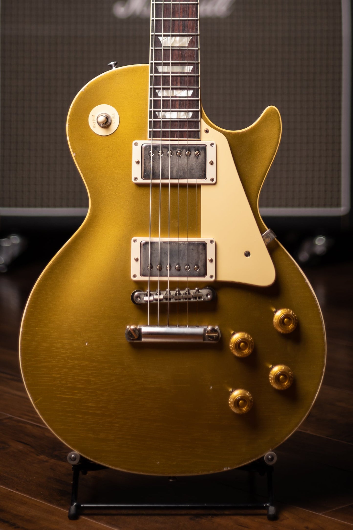 Gibson Custom Shop Murphy Lab 1957 Les Paul Reissue Light Aged Electric Guitar - Double Gold