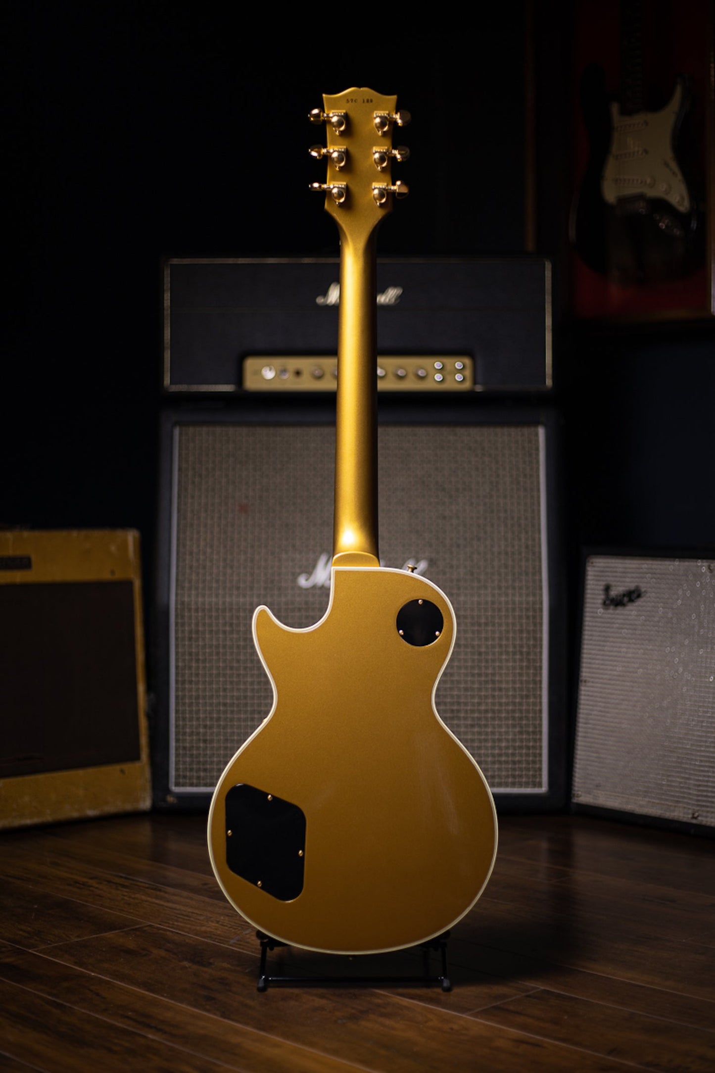 2007 Gibson Custom Shop Les Paul Custom 50th Anniversary Electric Guitar - Gold