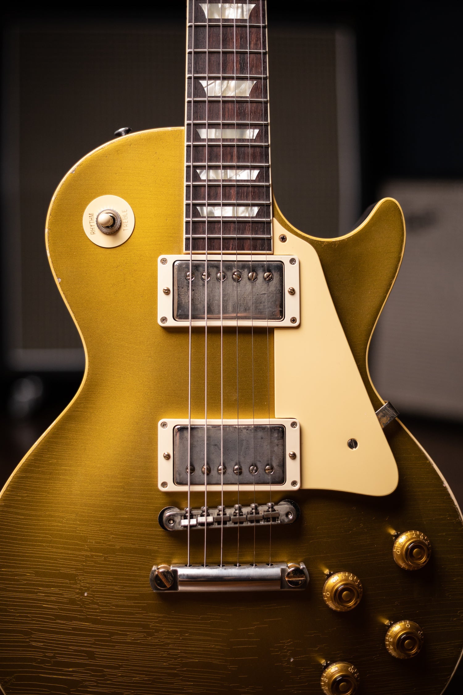 Gibson Custom Shop Murphy Lab 1957 Les Paul Reissue Light Aged Electric Guitar - Double Gold