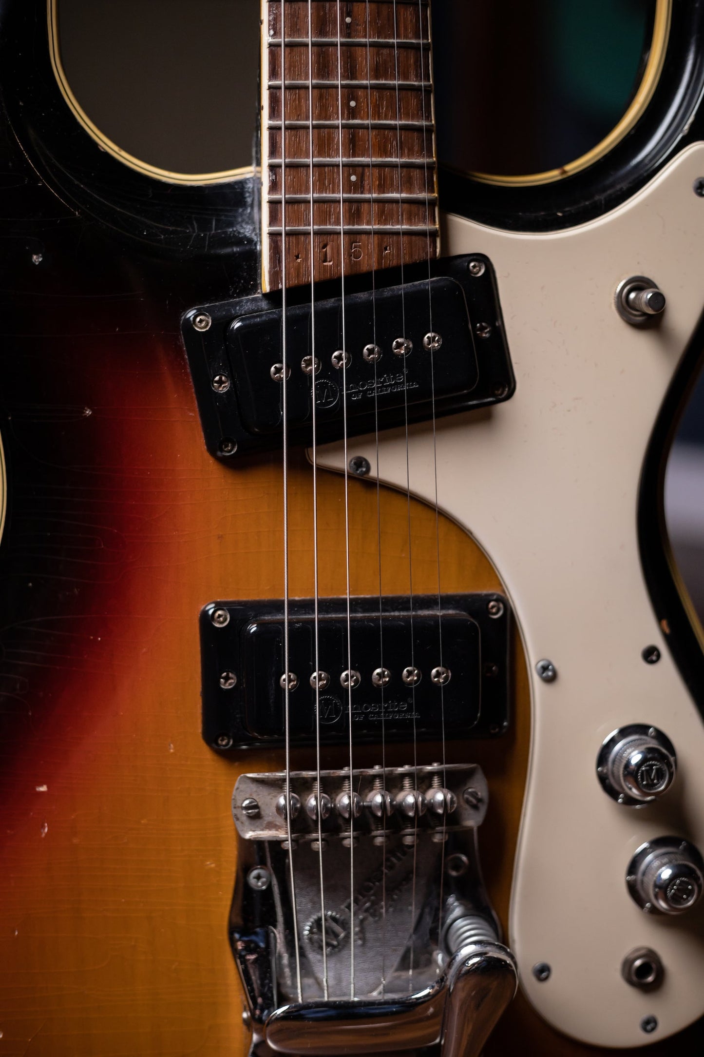 1965 Mosrite Ventures Model Electric Gutiar, Nokie's Personal Guitar - Sunburst