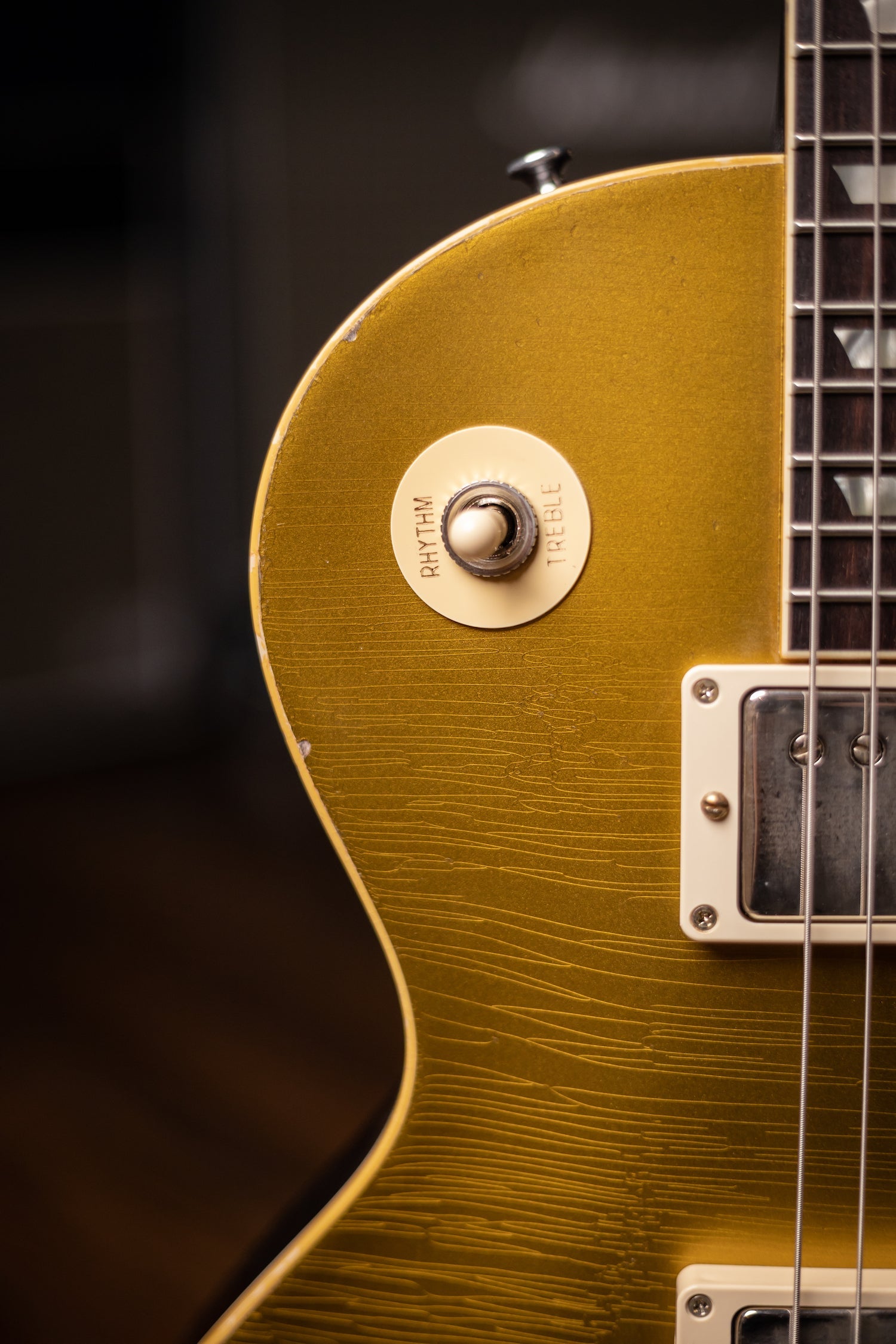 Gibson Custom Shop Murphy Lab 1957 Les Paul Reissue Light Aged Electric Guitar - Double Gold
