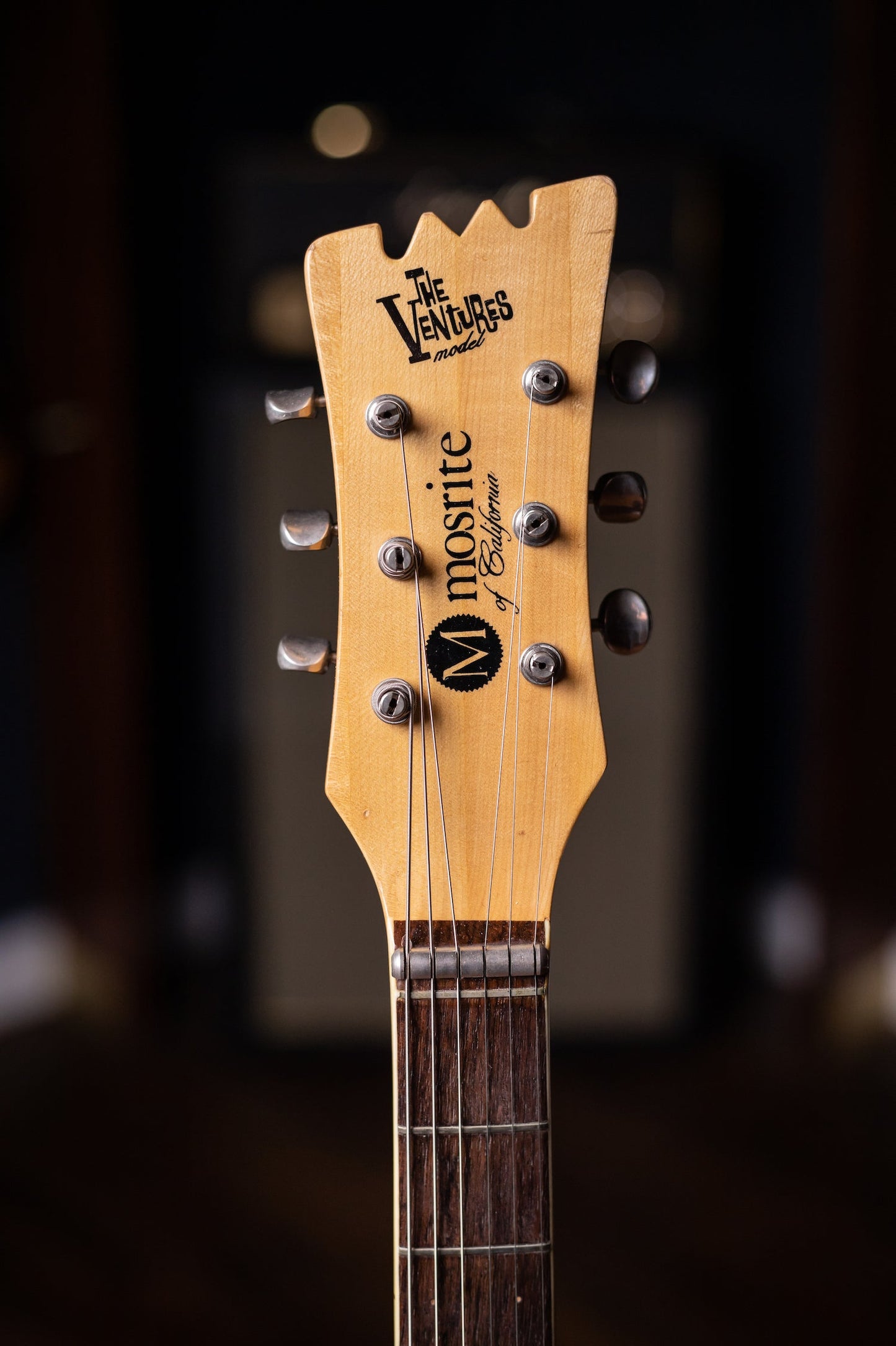 1965 Mosrite Ventures Model / Owned by Nokie Edwards Electric Gutiar - Candy Apple Red