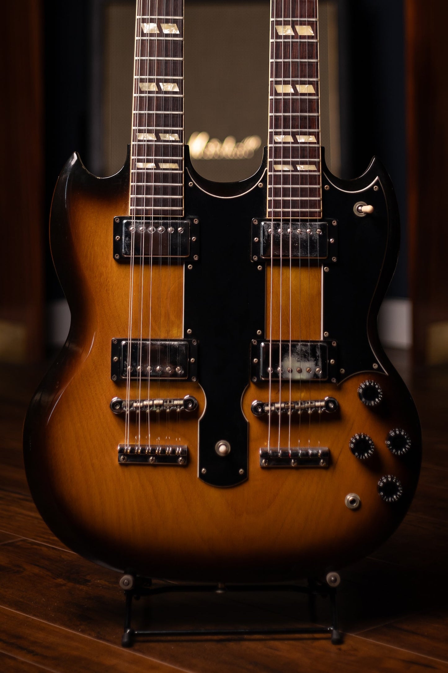 1980 Gibson EDS1275 Doubleneck Electric Guitar - Tobacco Sunburst
