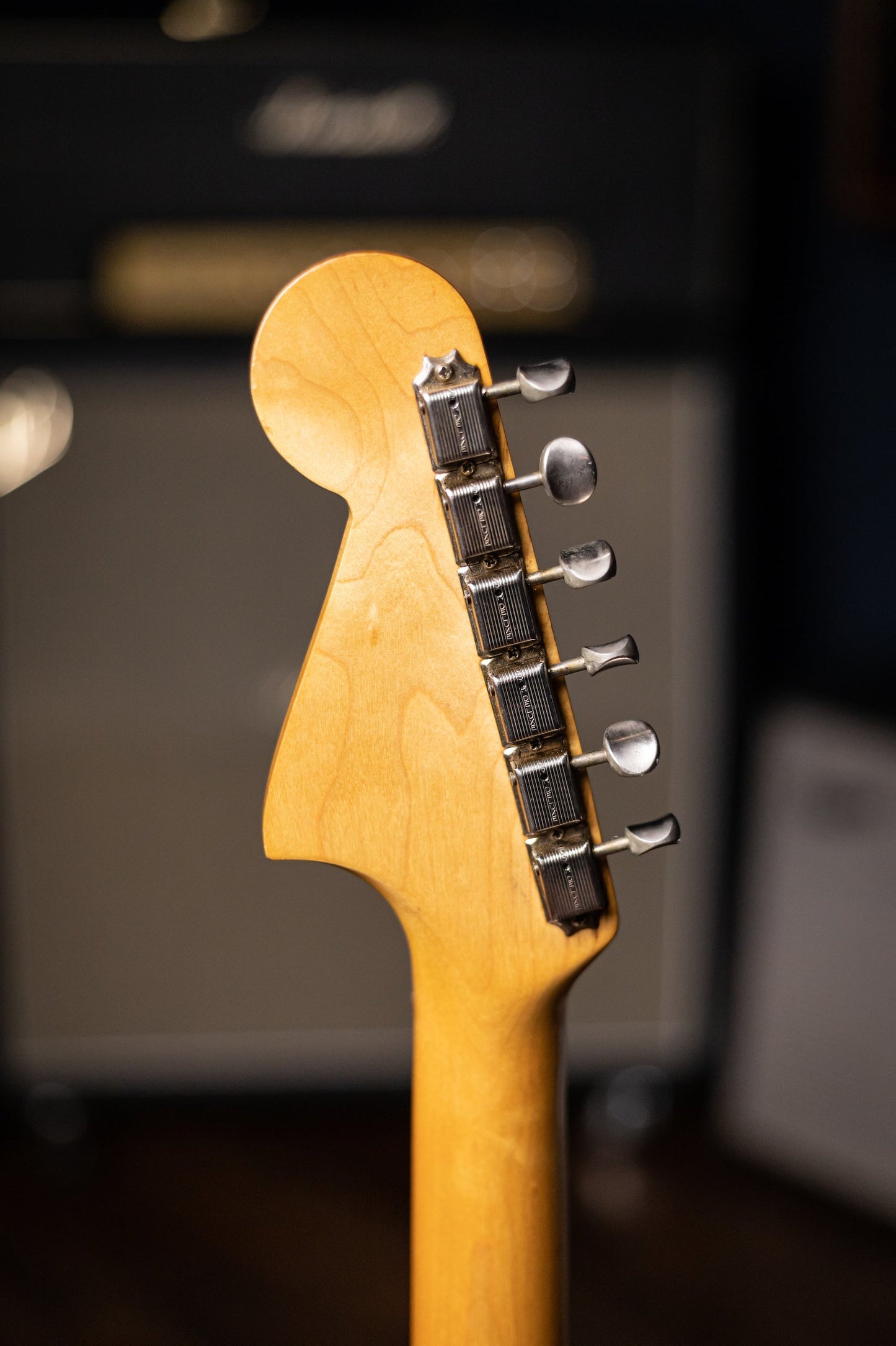 1964 Fender Jaguar Electric Guitar - Olympic White with Matching Headstock