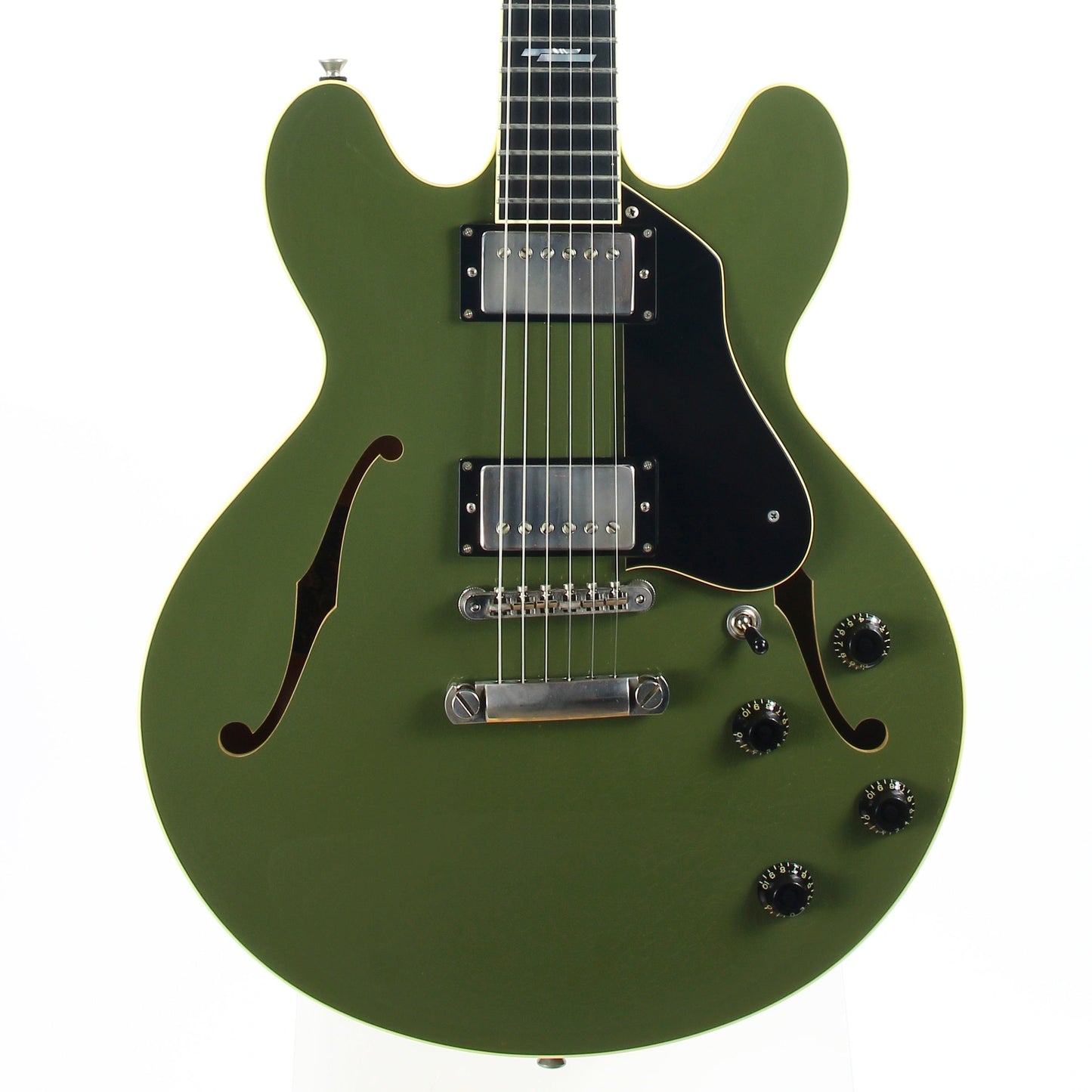 2021 Colling I-35 LC AGED Olive Drab Green - Custom Inlays, ThroBak SLE101 Plus MXV Humbuckers