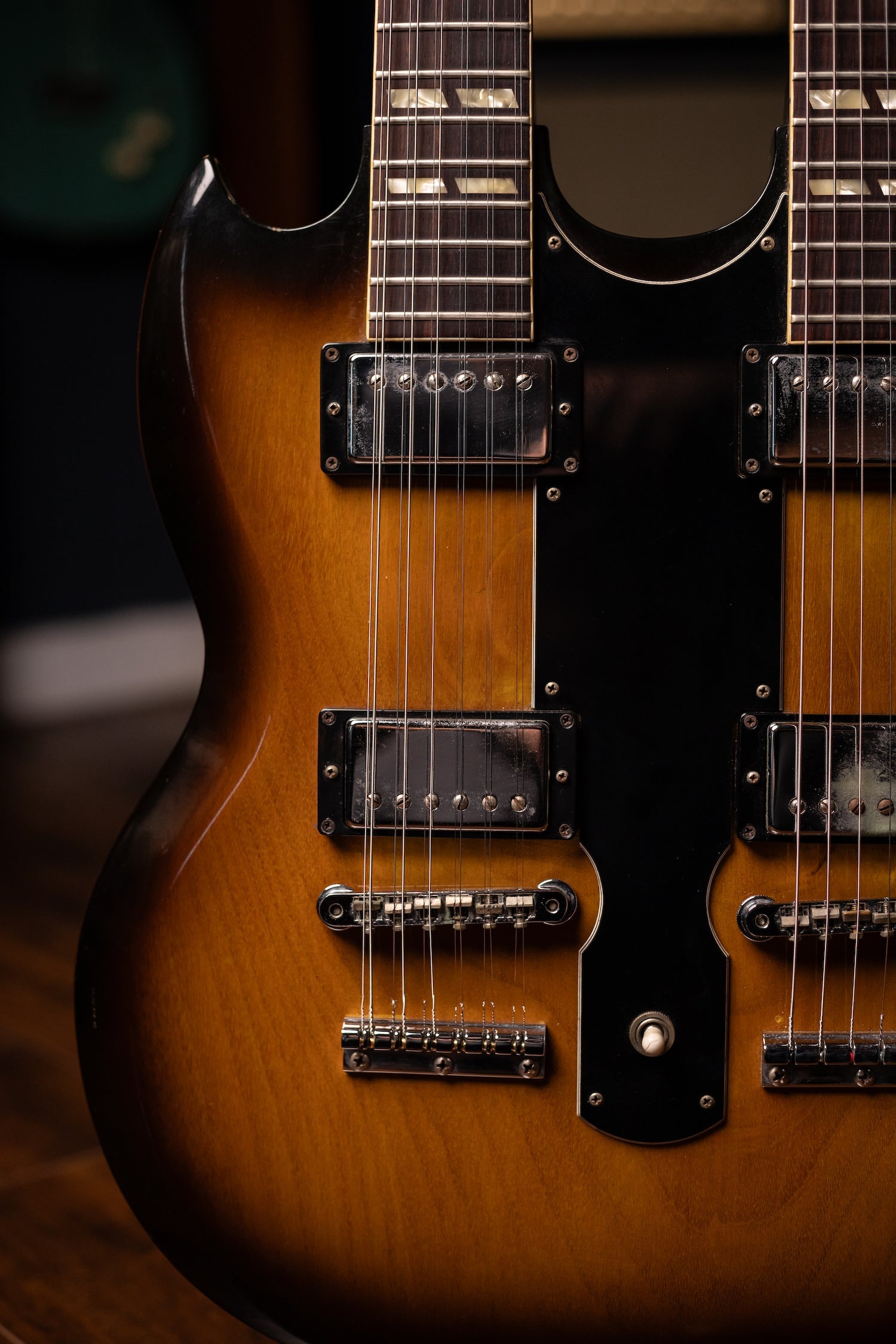 1980 Gibson EDS1275 Doubleneck Electric Guitar - Tobacco Sunburst