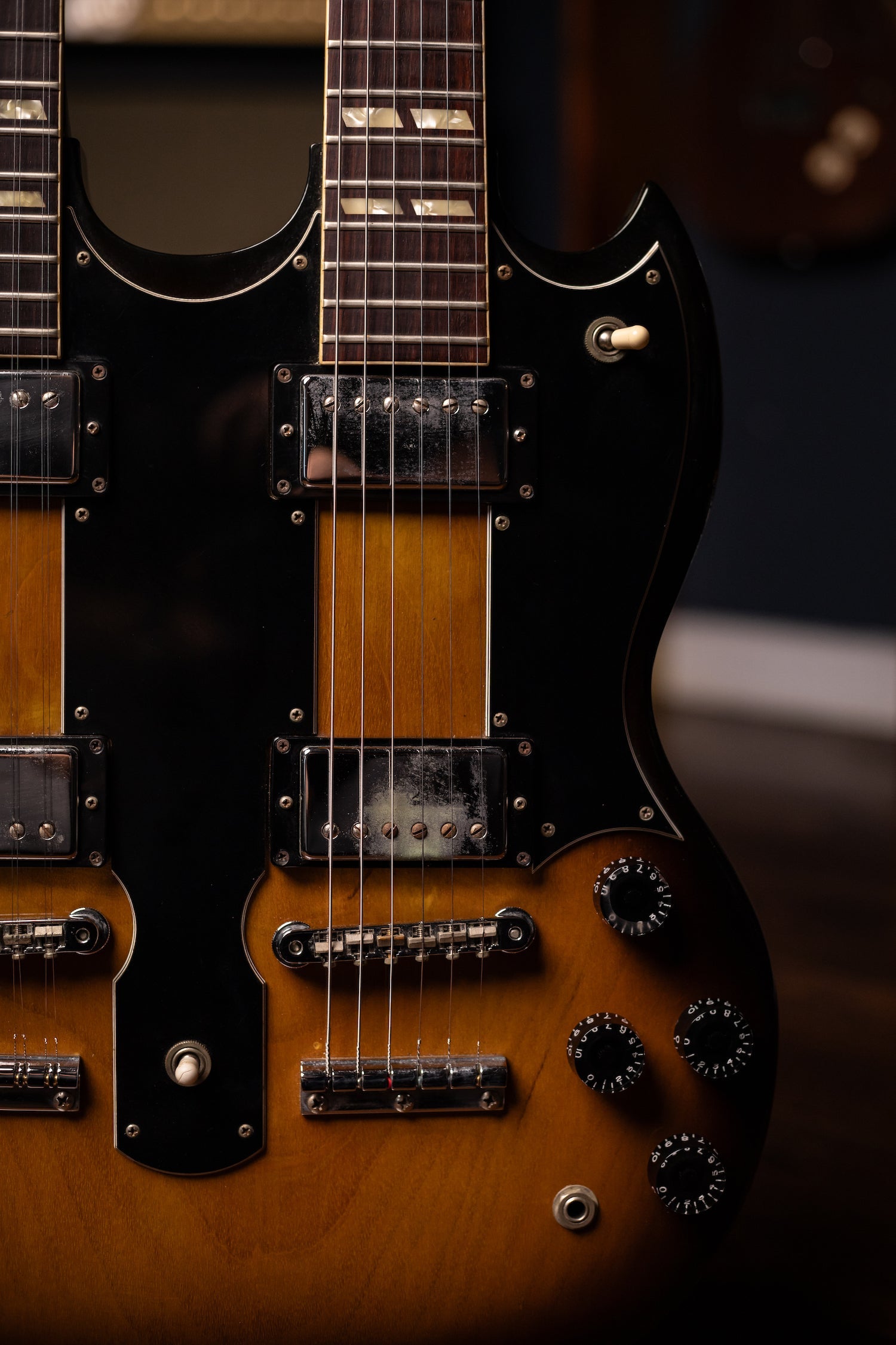 1980 Gibson EDS1275 Doubleneck Electric Guitar - Tobacco Sunburst