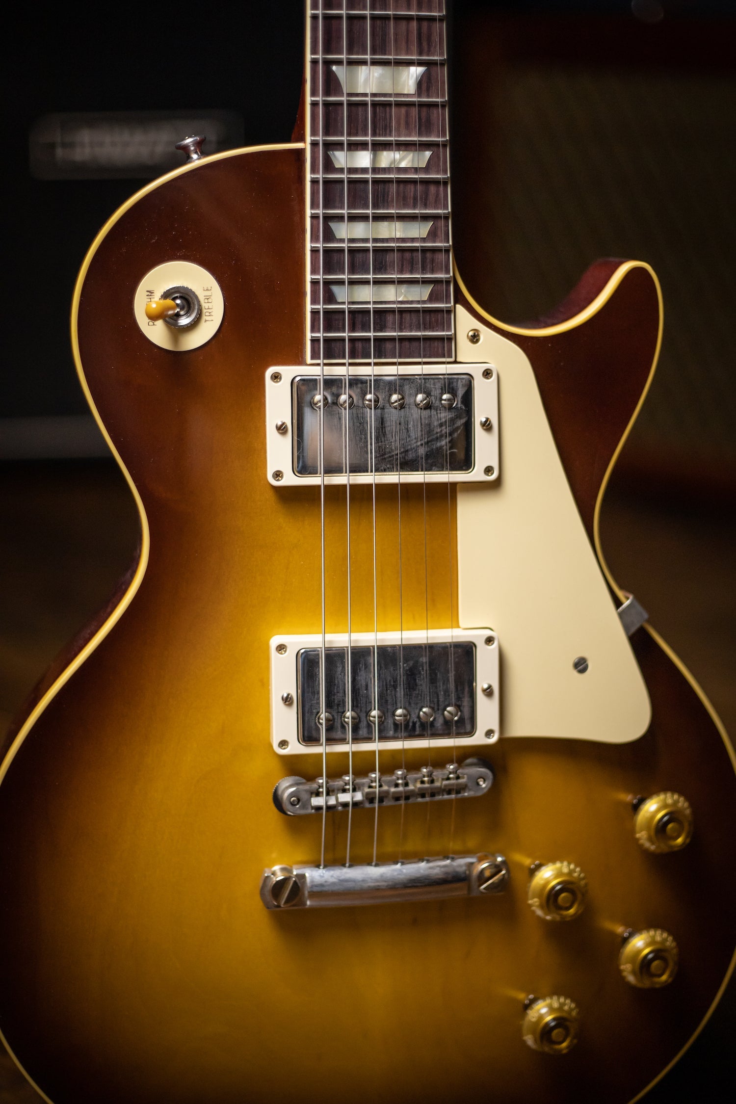Gibson Custom Shop 1958 Les Paul Standard Reissue VOS Electric Guitar - Iced Tea Burst