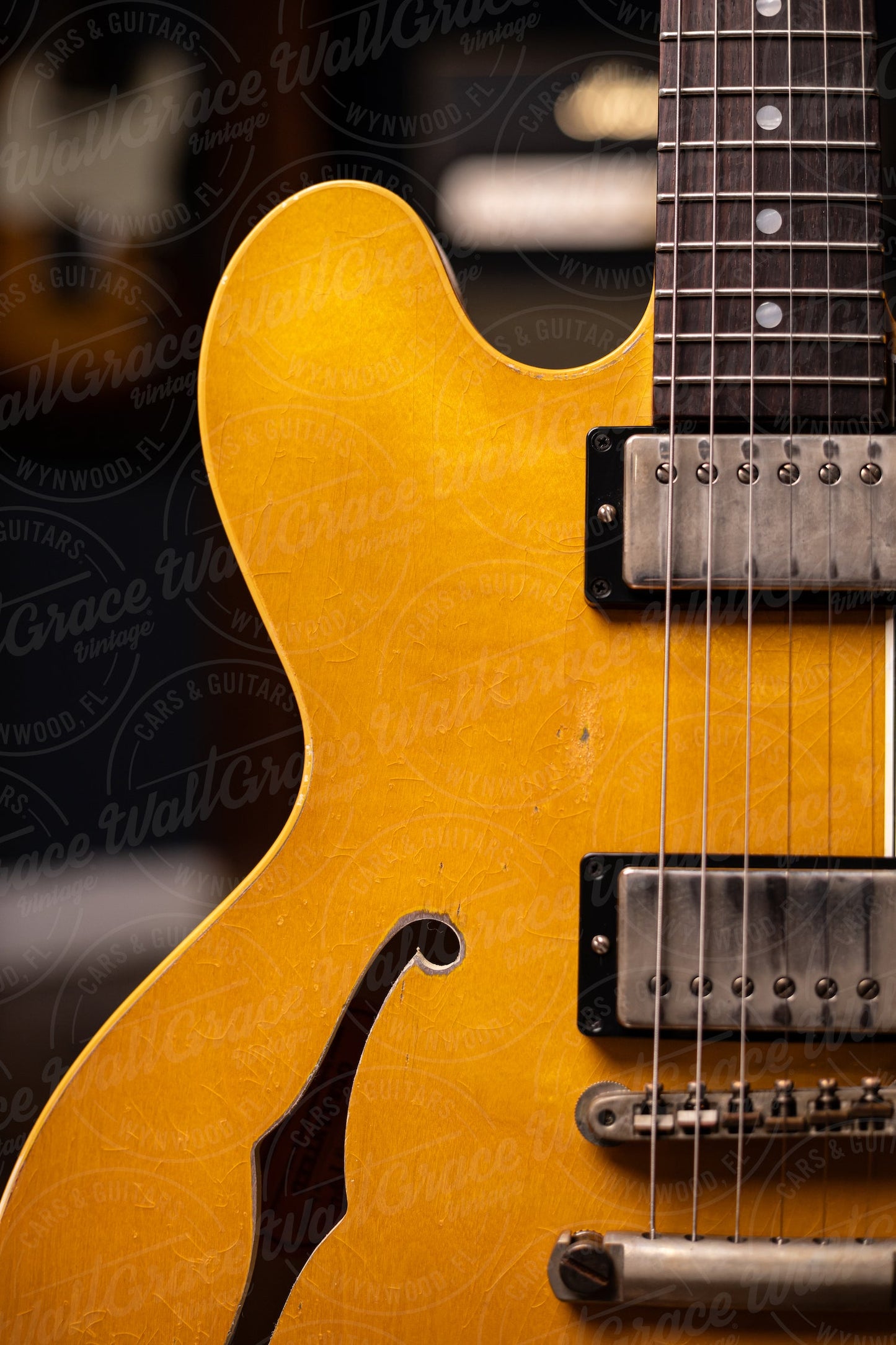 Gibson Custom Shop Murphy Lab 1958 ES-335 Heavy Aged Reissue Electric Guitar - Dirty Blonde