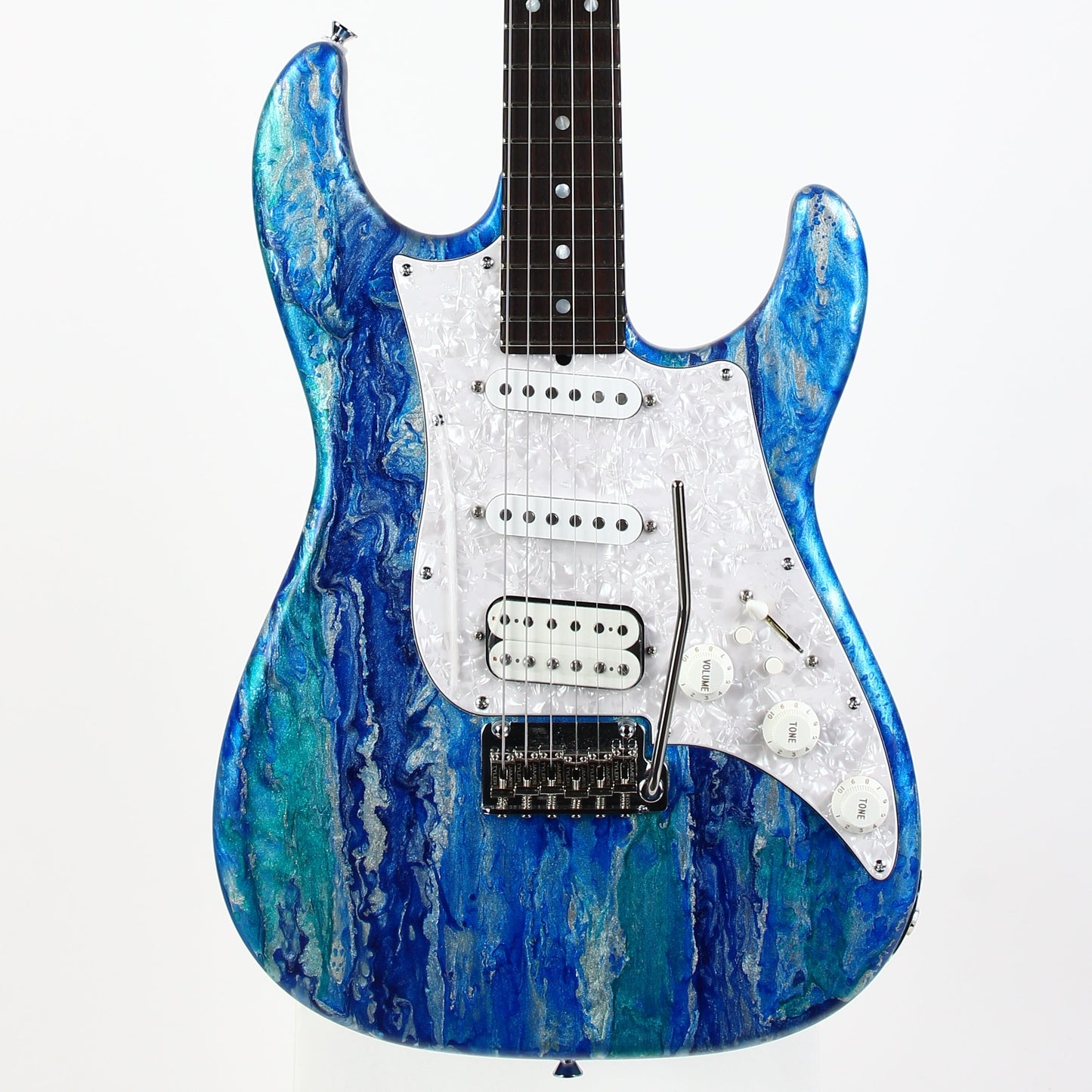 2025 James Tyler USA Studio Elite HD P Arctic Shmear | Super Strat MINT!