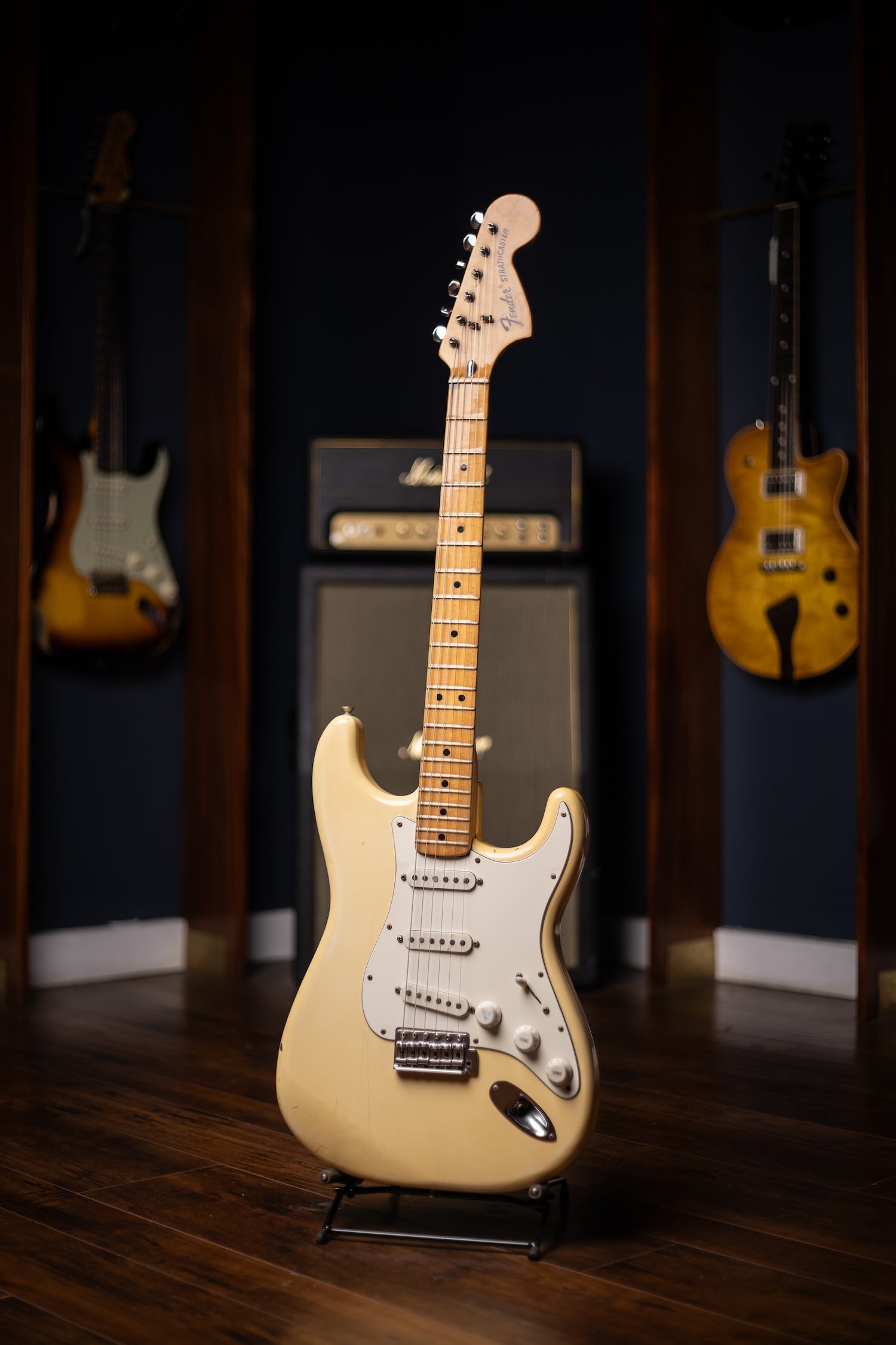 1974 Fender Stratocaster Electric Guitar - White