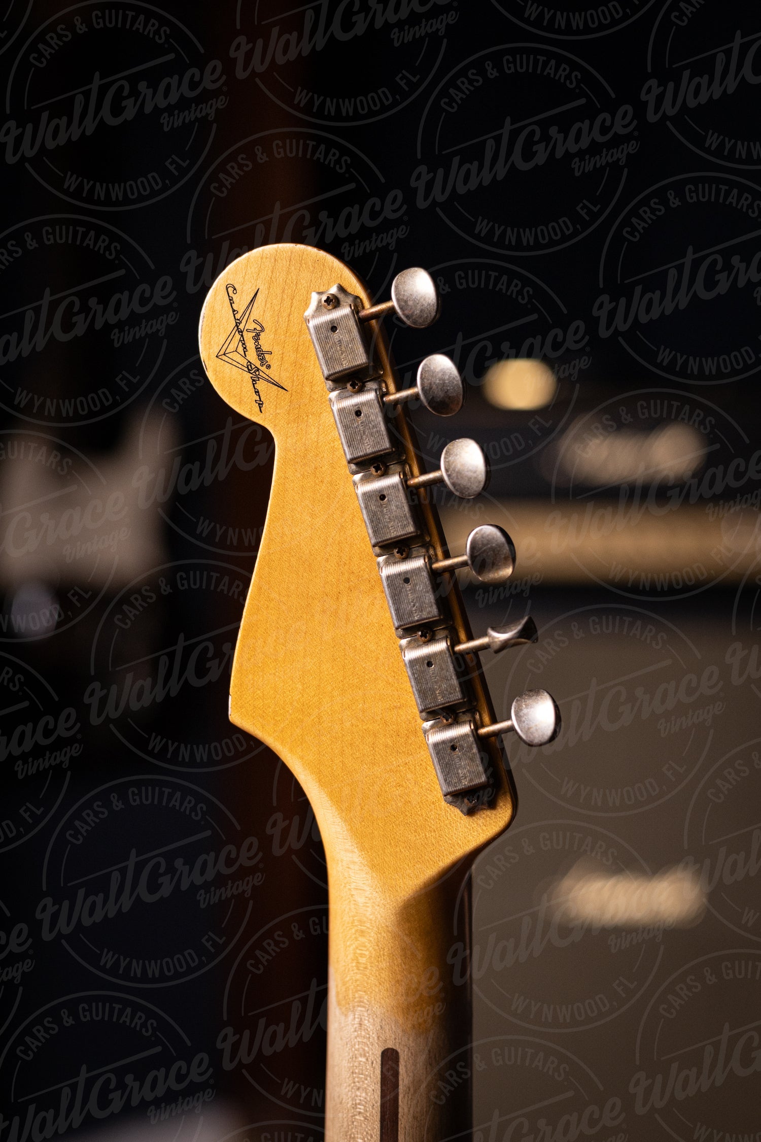 Fender Custom Shop '58 Stratocaster Relic Electric Guitar - Faded Aged Candy Apple Red