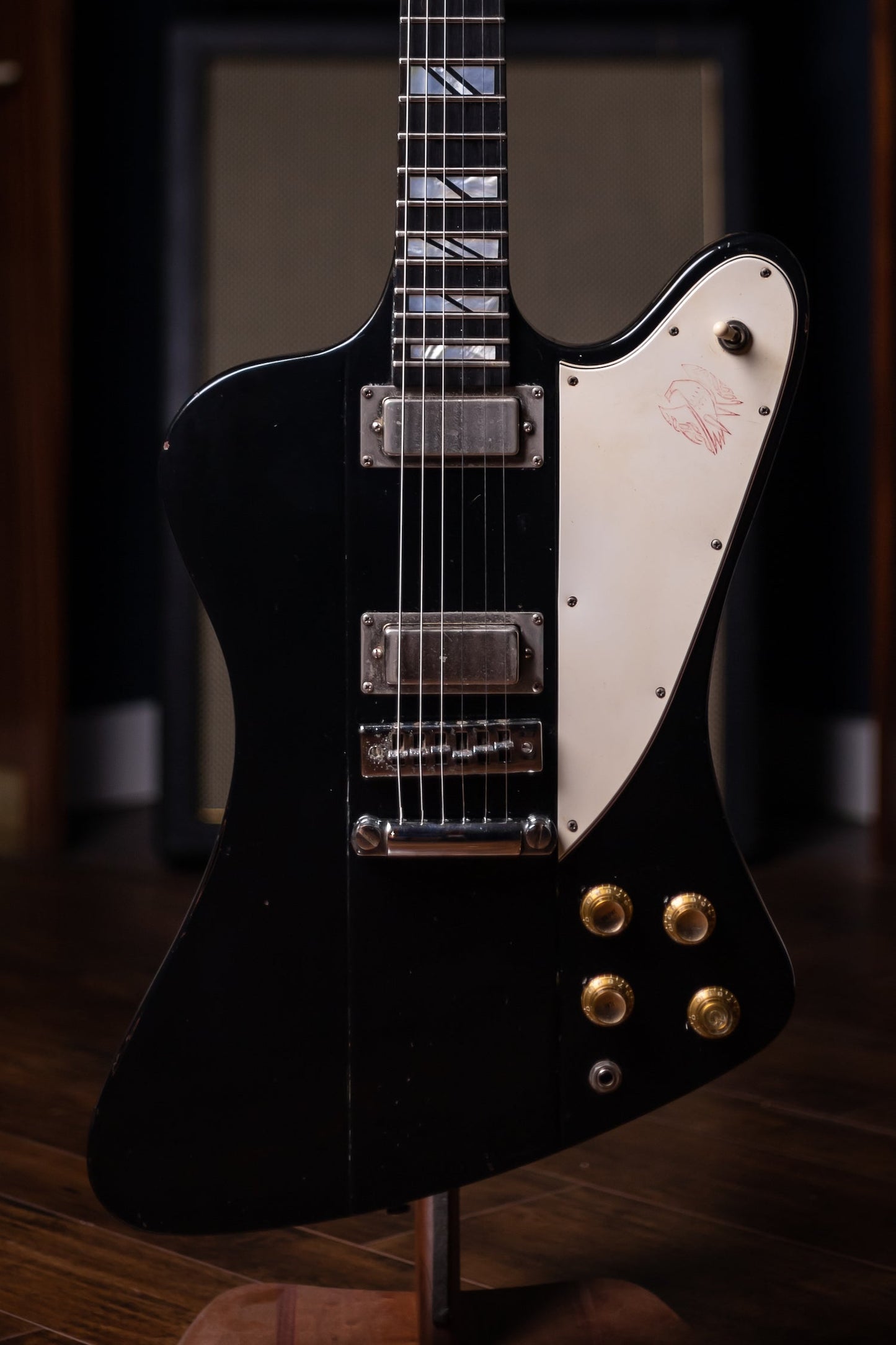 1973 Gibson Firebird Electric Guitar / Duane Roland / Molly Hatchet - Ebony