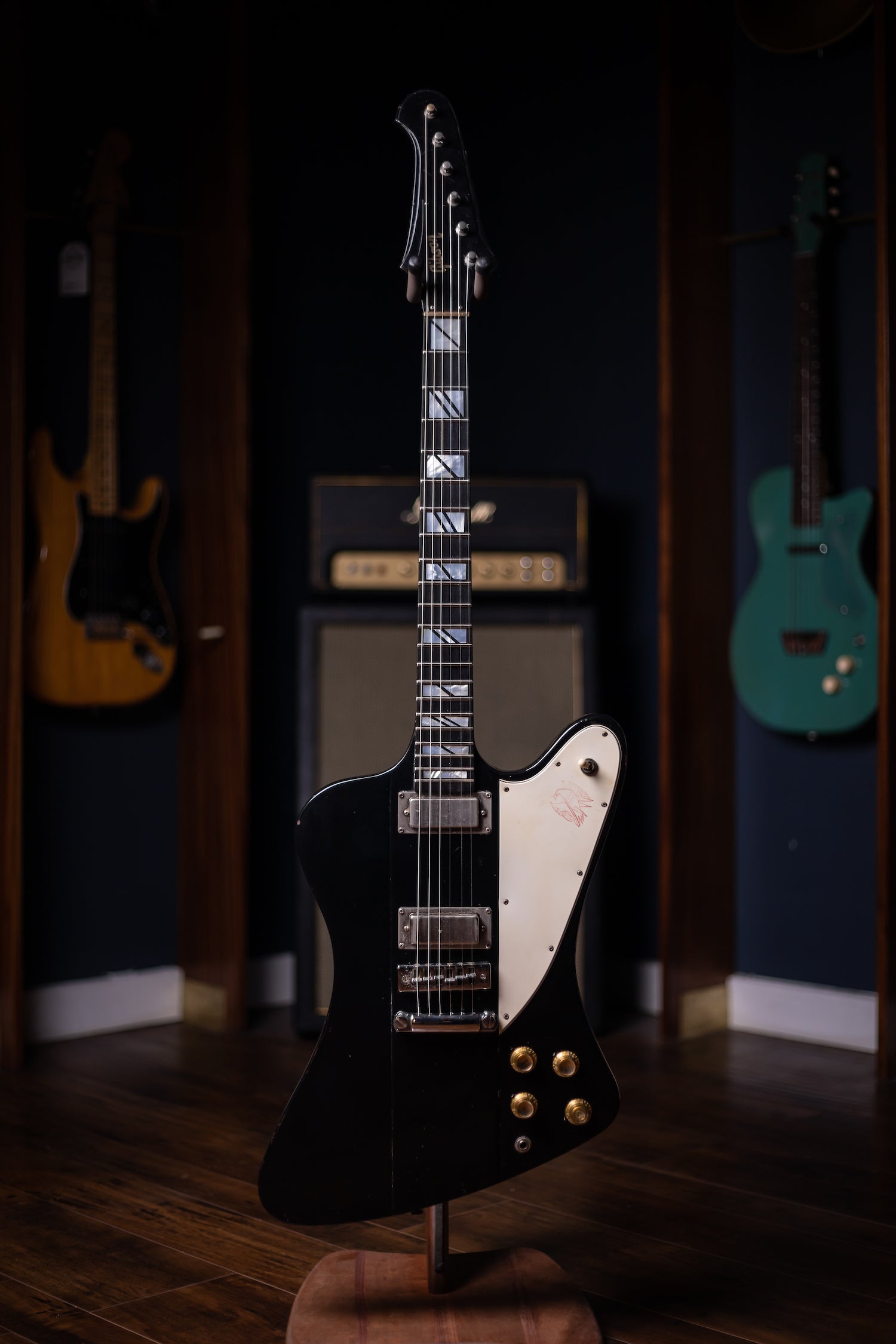 1973 Gibson Firebird Electric Guitar / Duane Roland / Molly Hatchet - Ebony