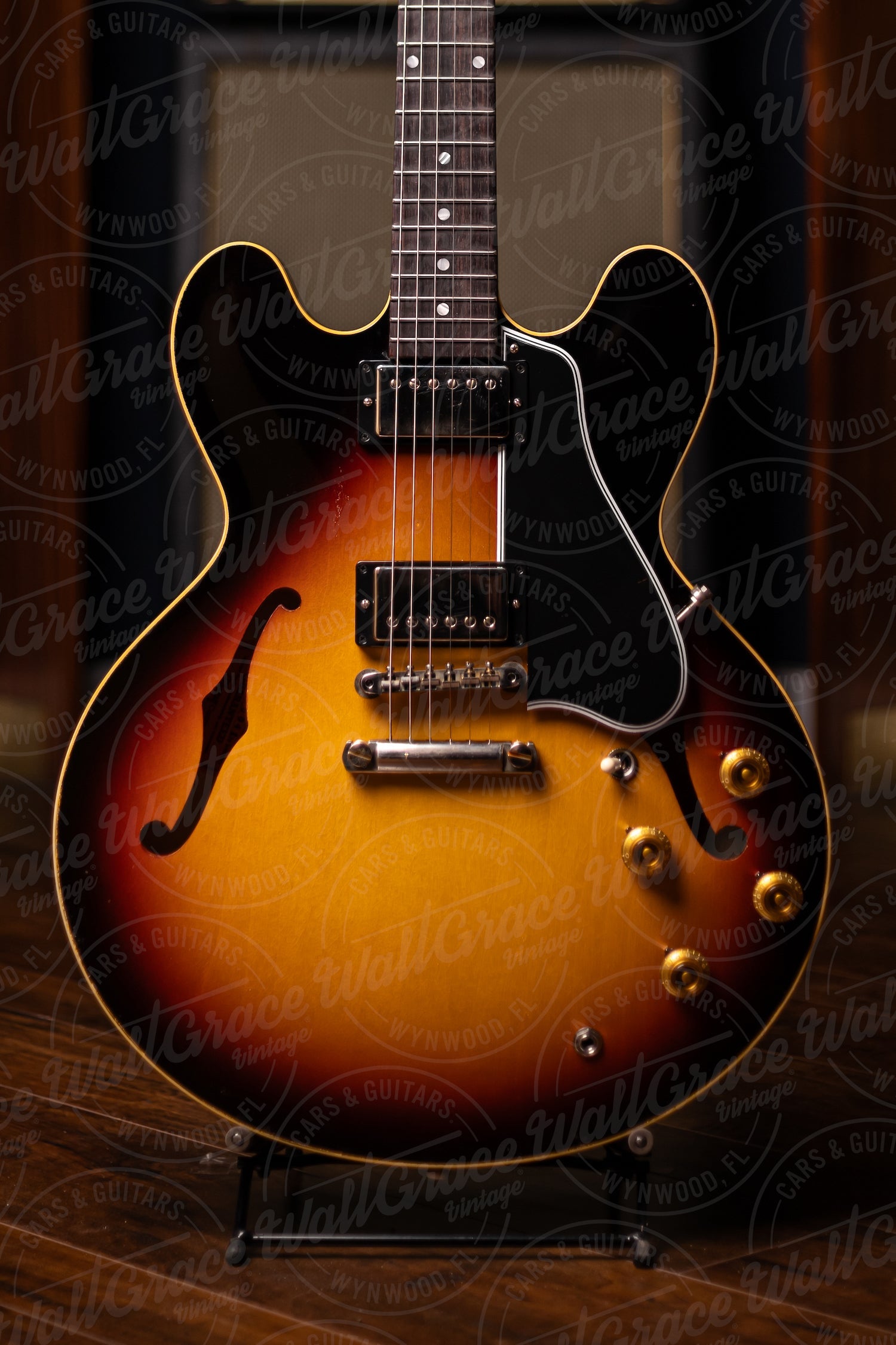 Gibson Custom Shop Murphy Lab 1958 ES-335 Light Aged Reissue Electric Guitar - Tri-Burst