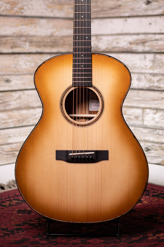 Bedell Revolution Orchestra Acoustic Guitar - Tanned Leather Burst