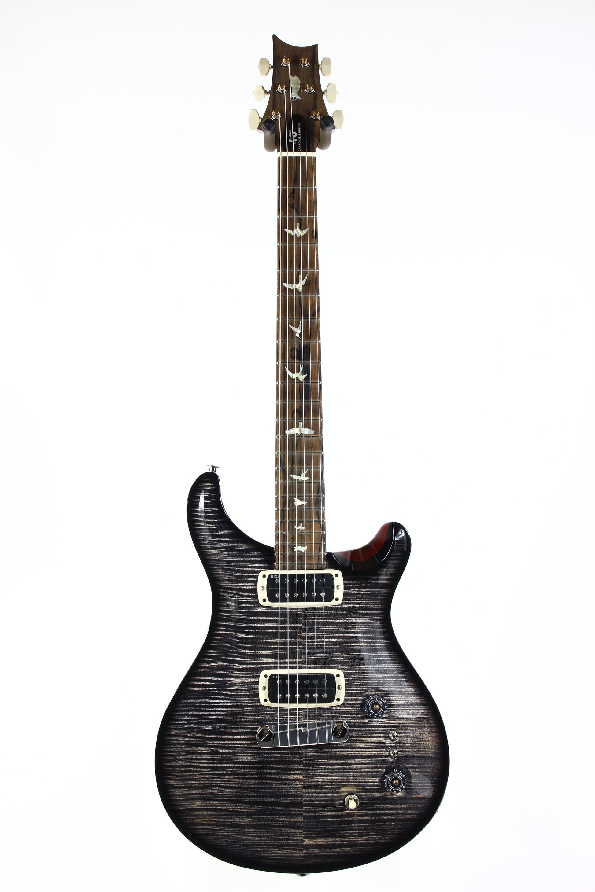 2025 PRS Charcoal Phoenix Limited Edition Private Stock Grade Curly Maple Top Ziricote 40th Anniversary