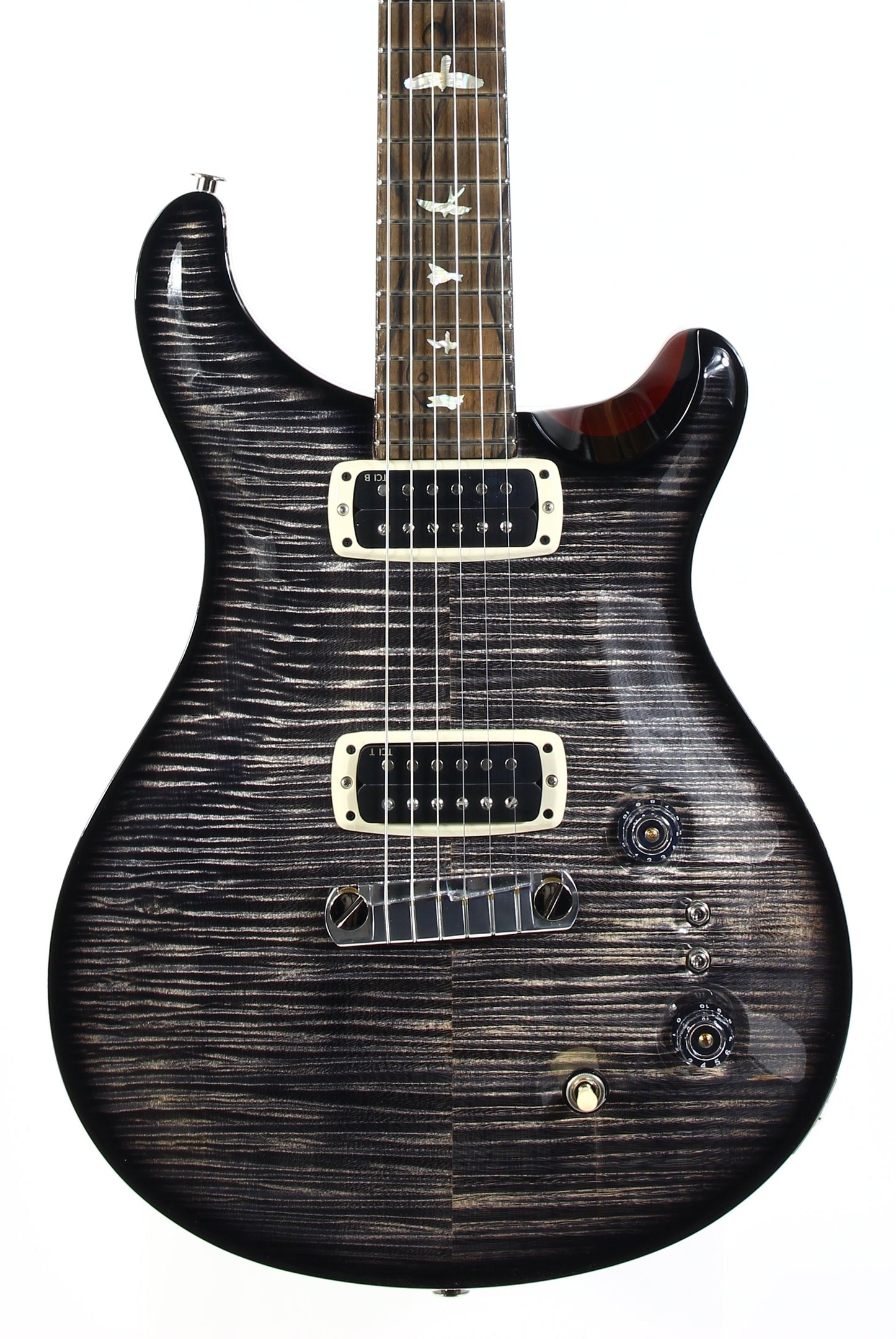 2025 PRS Charcoal Phoenix Limited Edition Private Stock Grade Curly Maple Top Ziricote 40th Anniversary
