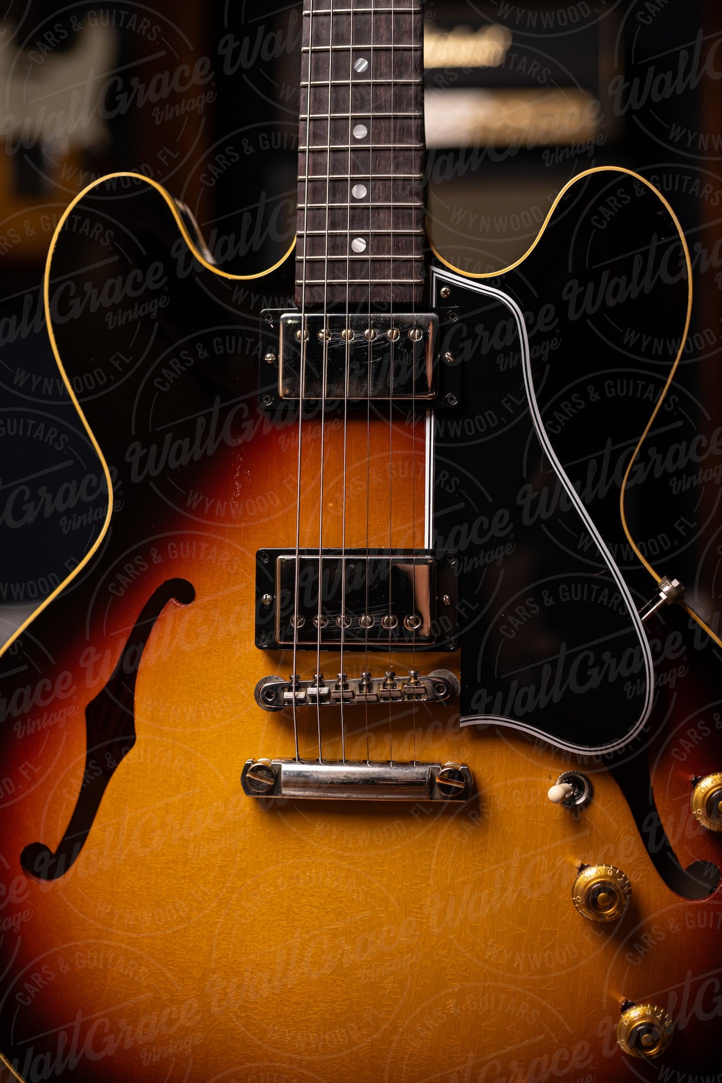Gibson Custom Shop Murphy Lab 1958 ES-335 Light Aged Reissue Electric Guitar - Tri-Burst