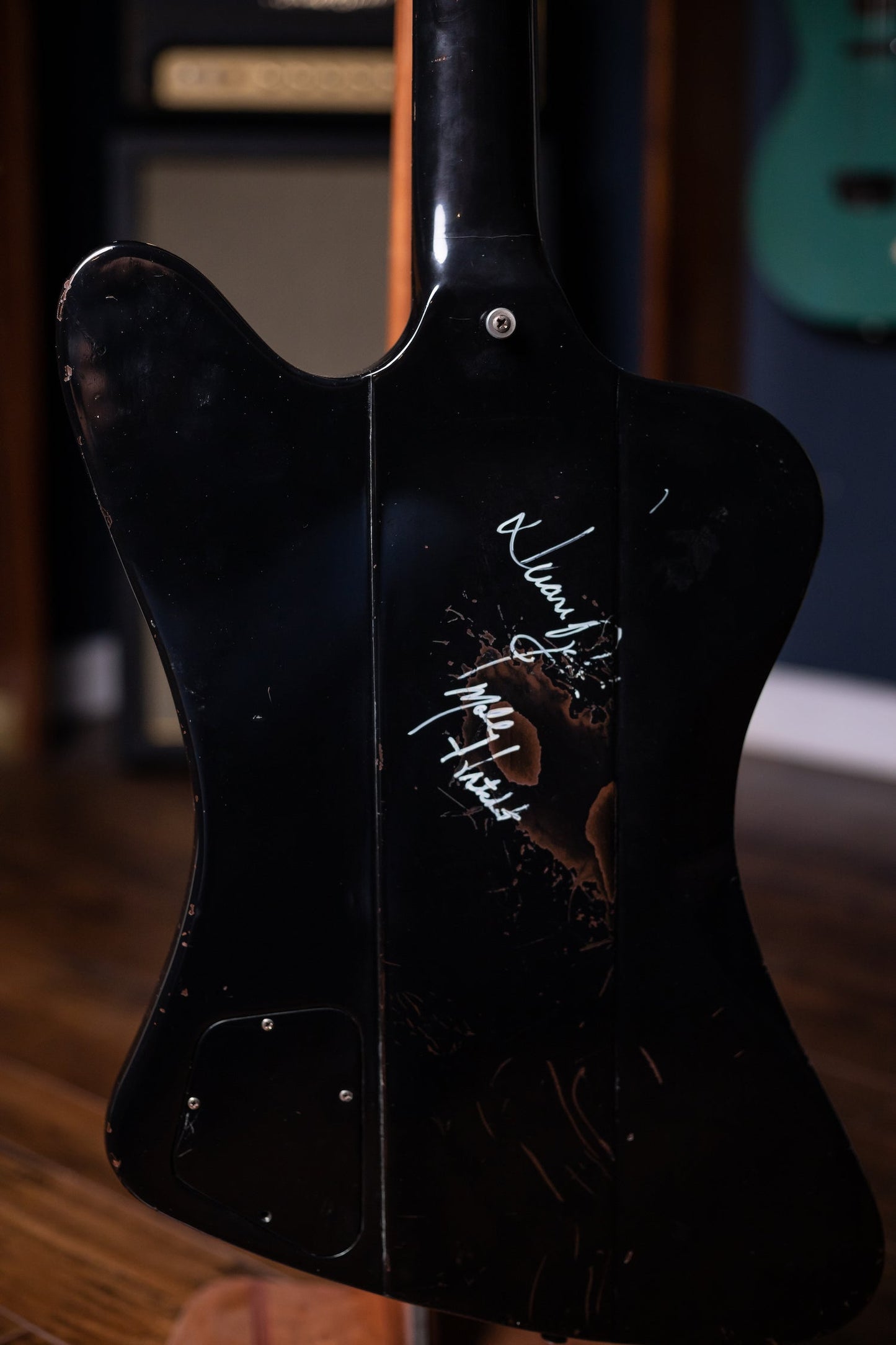 1973 Gibson Firebird Electric Guitar / Duane Roland / Molly Hatchet - Ebony