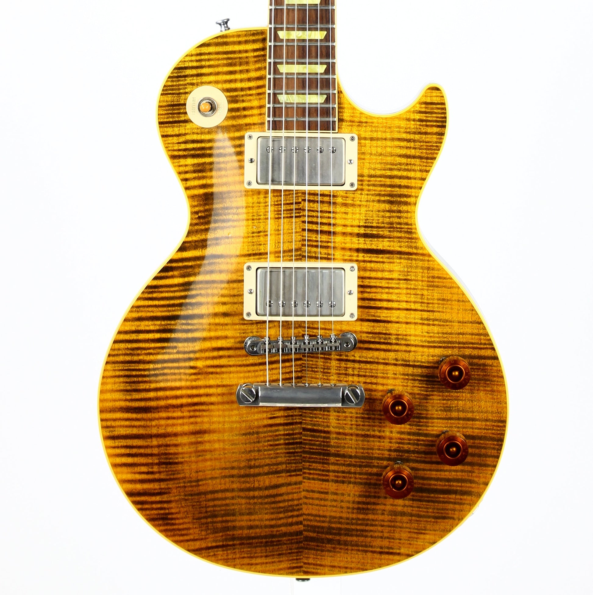 Gibson Custom Shop BONEYARD Joe Perry 1959 Les Paul Green Tiger | Official Model!