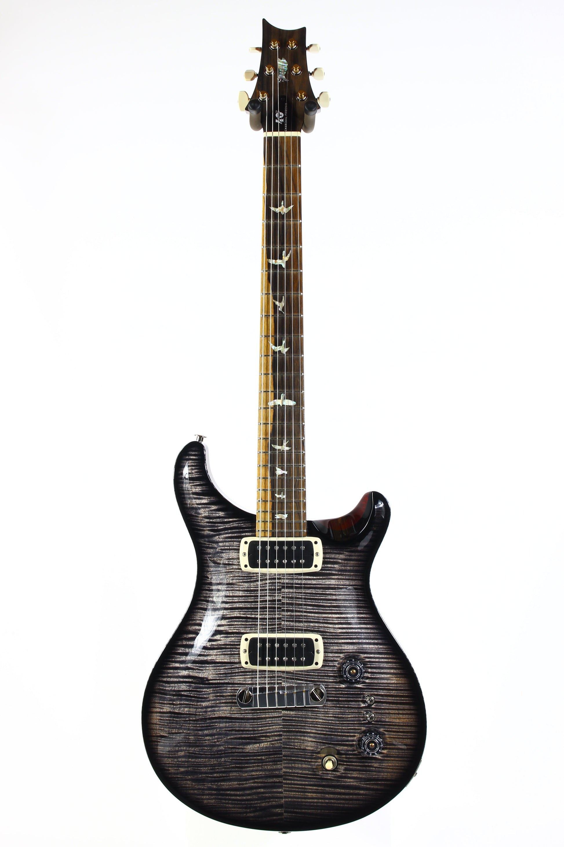 2025 PRS Charcoal Phoenix Limited Edition Private Stock Grade Curly Maple Top Ziricote 40th Ann