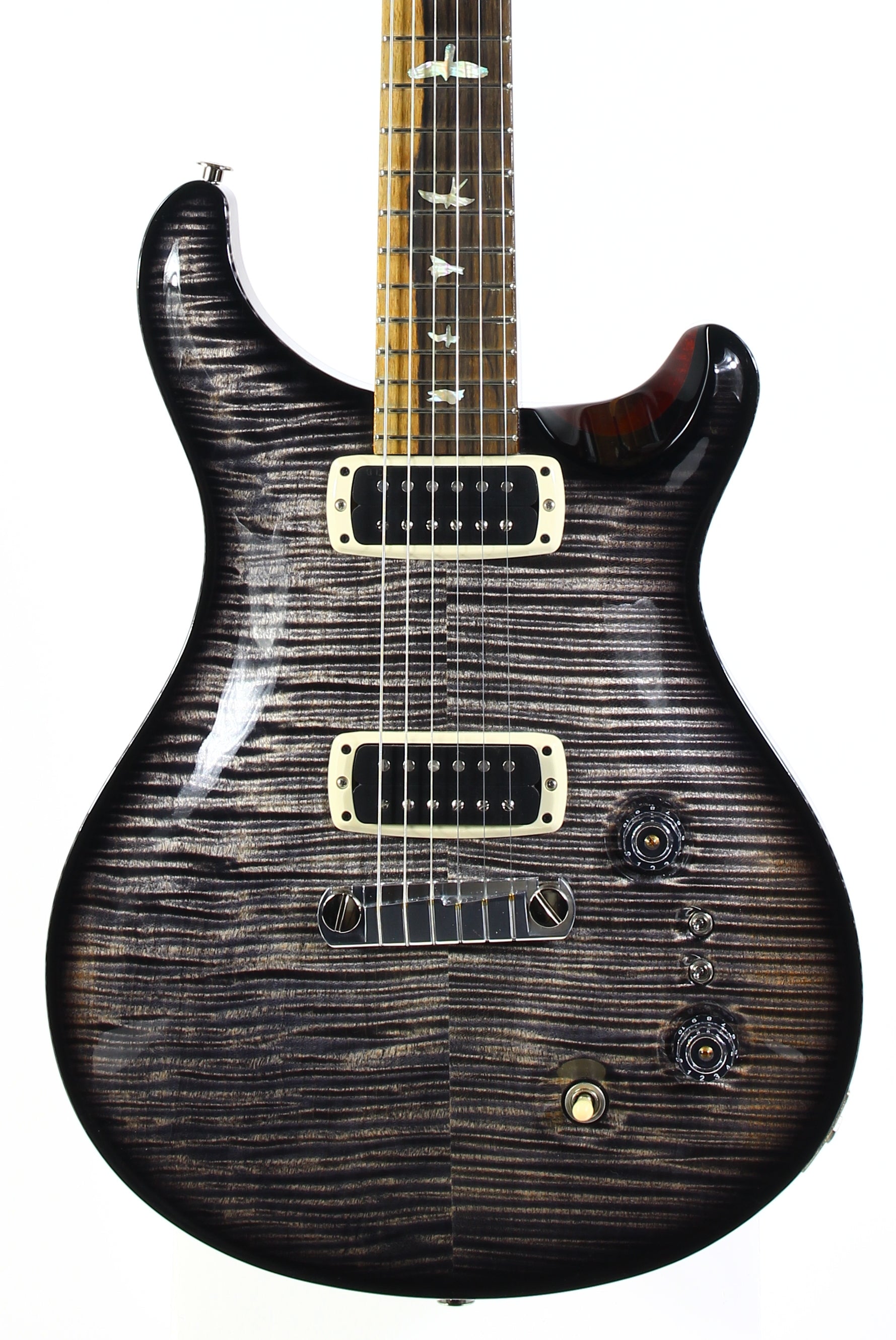 2025 PRS Charcoal Phoenix Limited Edition Private Stock Grade Curly Maple Top Ziricote 40th Ann