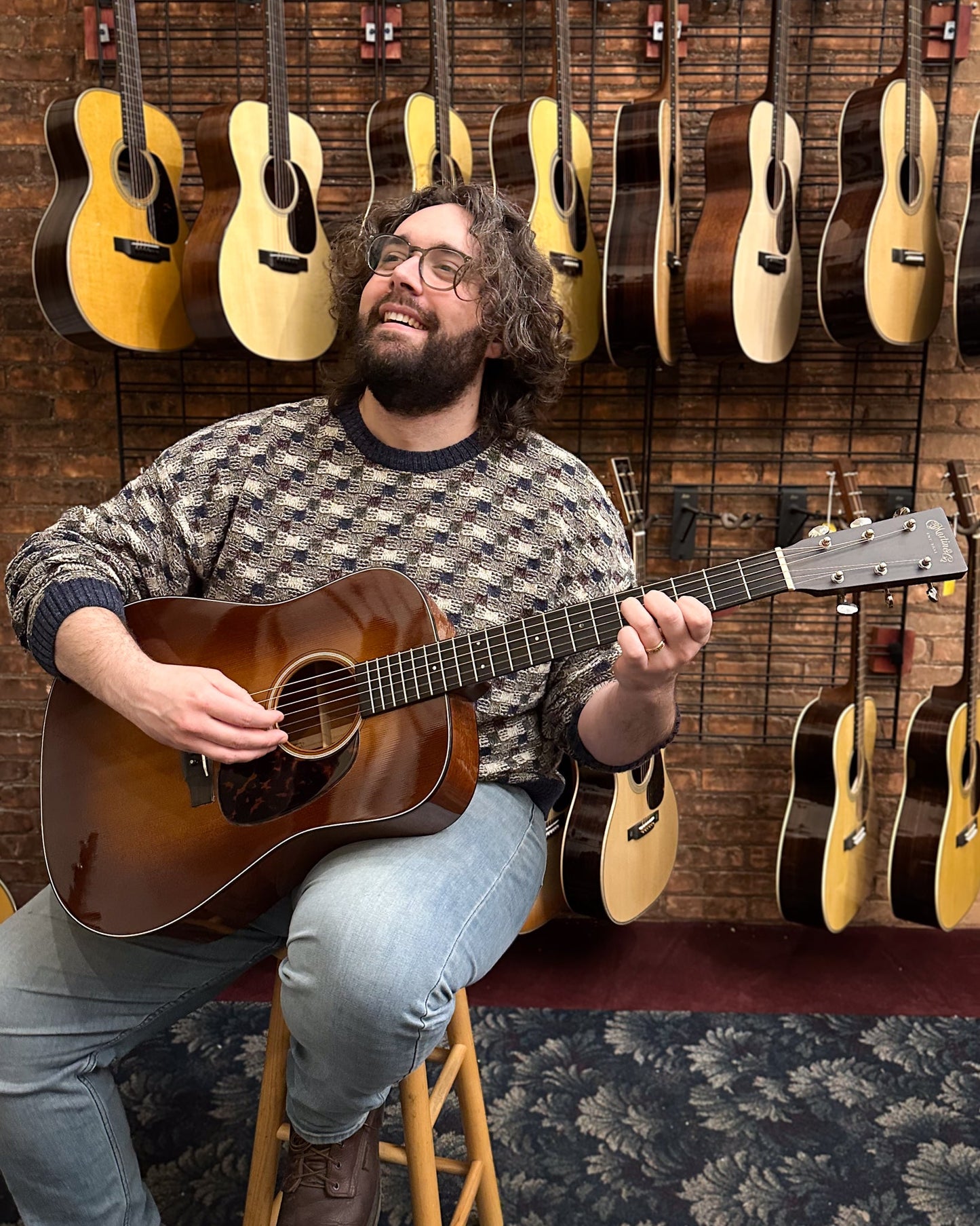 Martin D-18GE Custom Acoustic Guitar (2012)