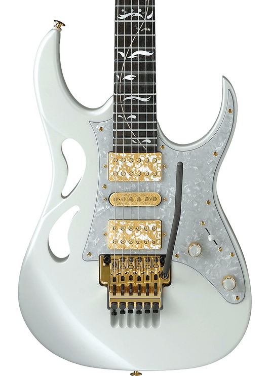 Ibanez PIA3761SLW Steve Vai Sig Stallion White w/case