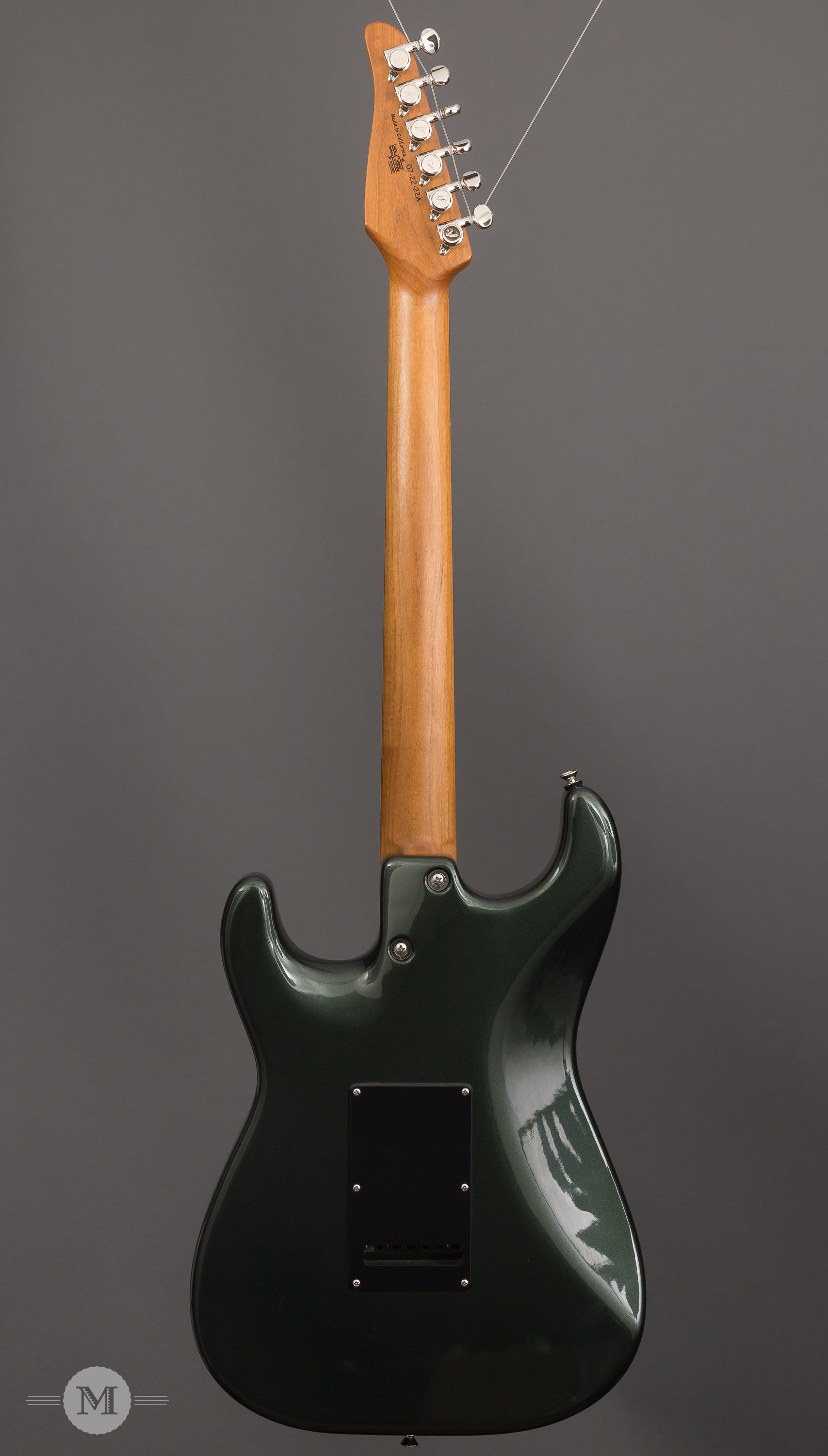 Tom Anderson Guitars - Icon Classic In-Distress - Level 0 - Bullitt Green