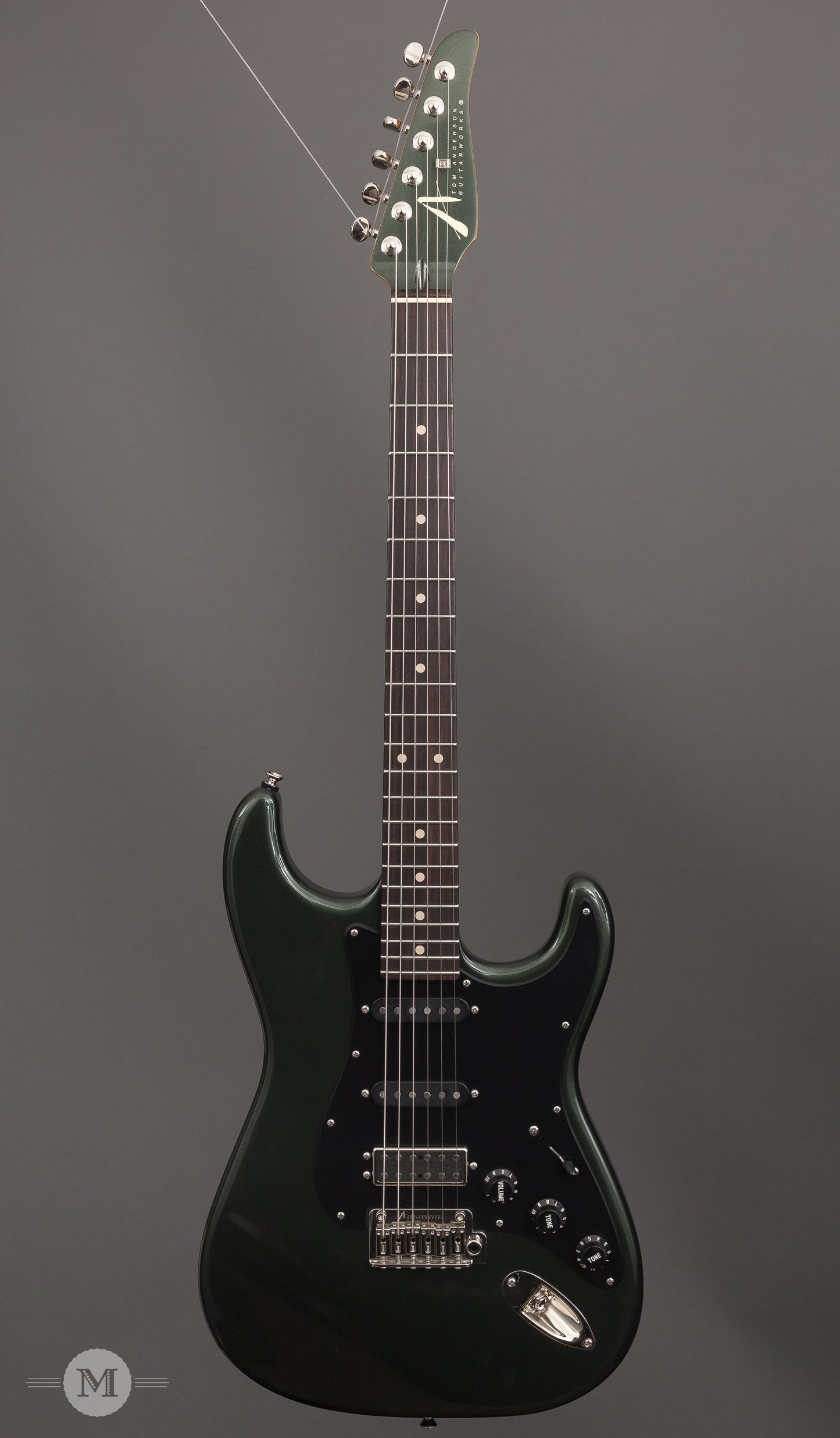 Tom Anderson Guitars - Icon Classic In-Distress - Level 0 - Bullitt Green