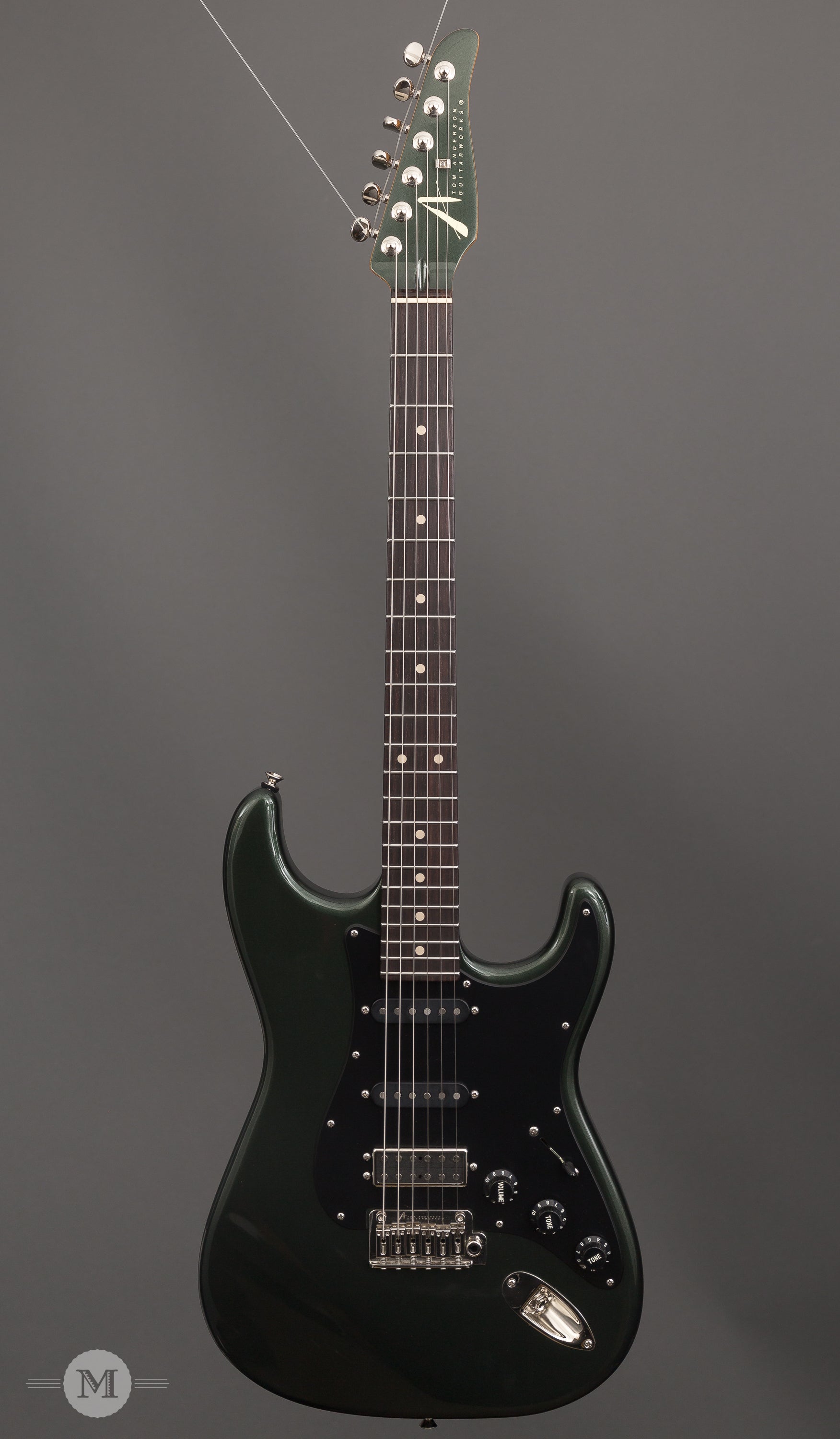 Tom Anderson Guitars - Icon Classic In-Distress - Level 0 - Bullitt Green