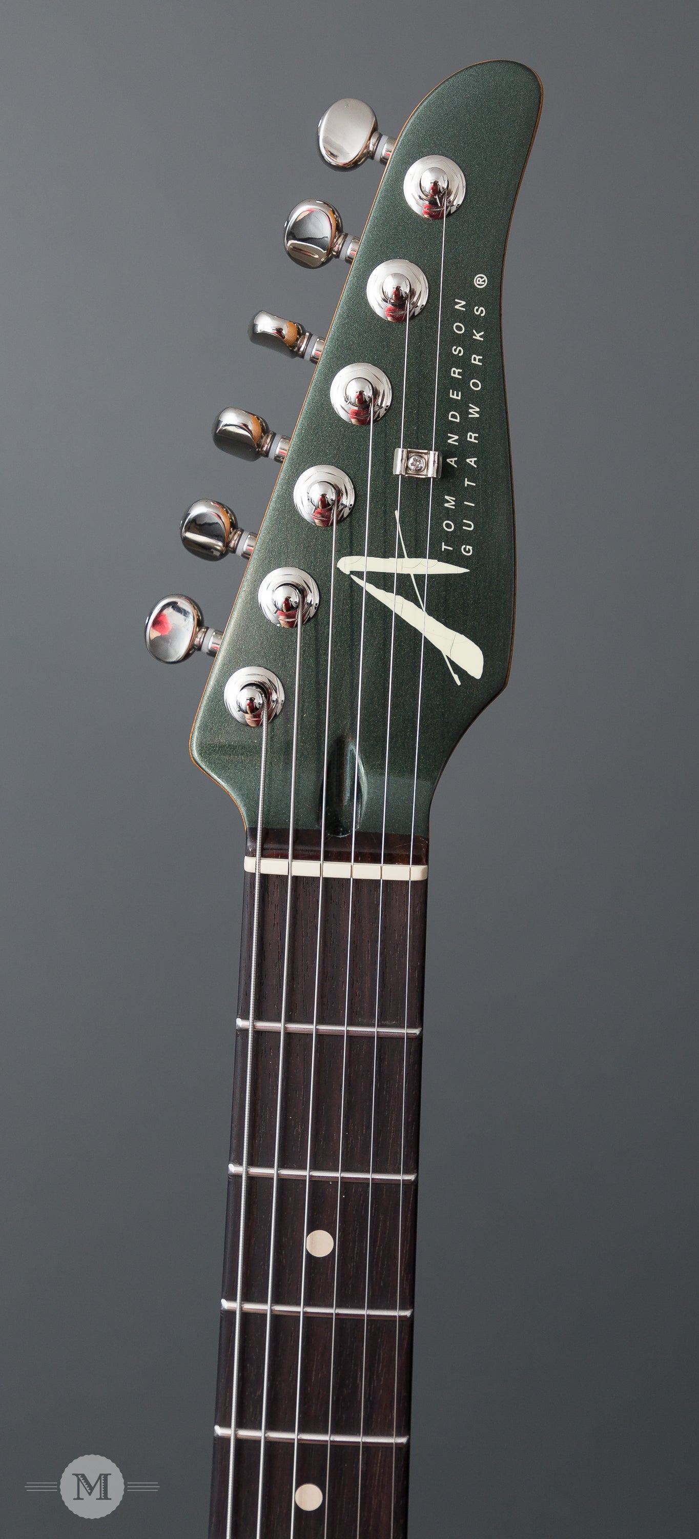 Tom Anderson Guitars - Icon Classic In-Distress - Level 0 - Bullitt Green
