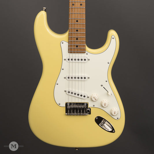 Tom Anderson Electric Guitars - Icon Classic - Mellow Yellow - Distress Level 1