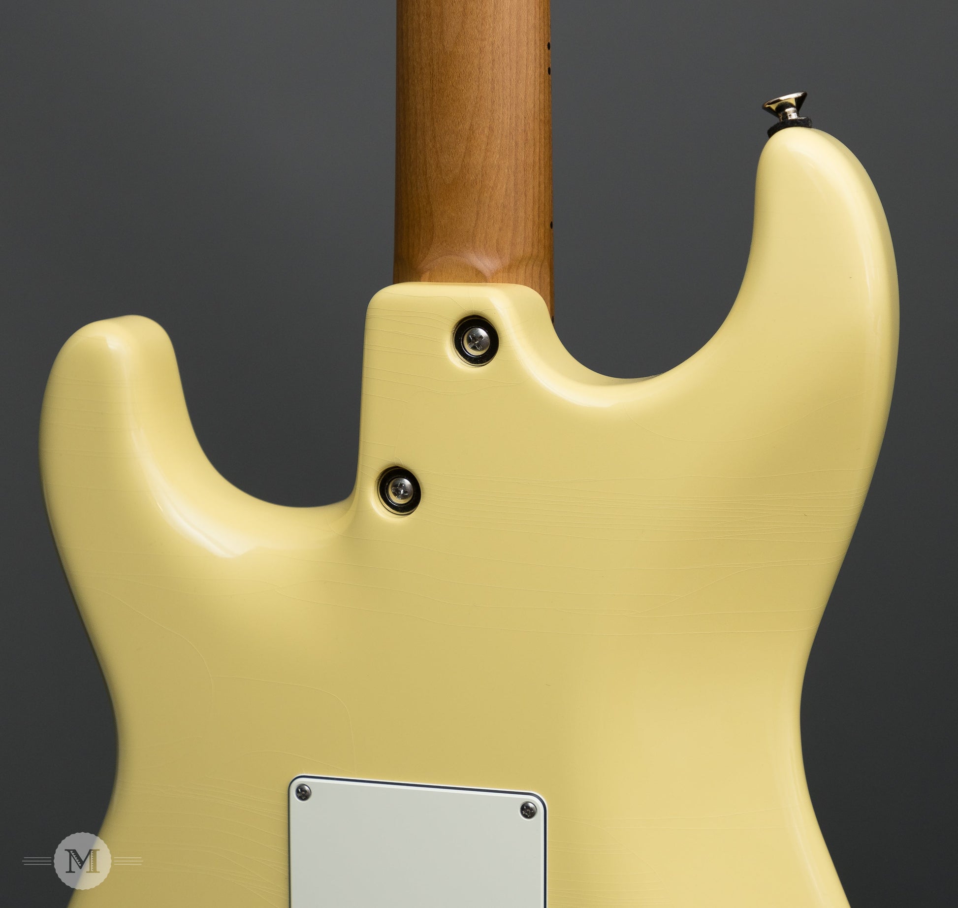 Tom Anderson Electric Guitars - Icon Classic - Mellow Yellow - Distress Level 1