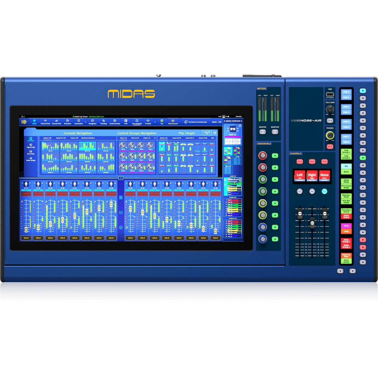 Midas Heritage D HD96-Air Digital Mixer Tour Pack