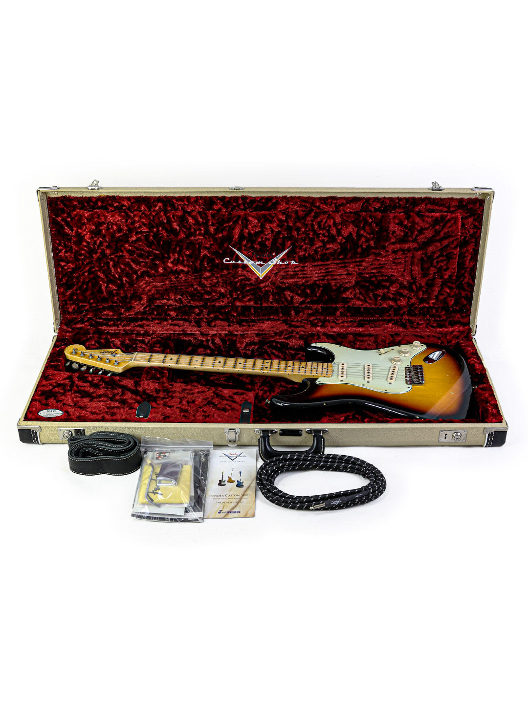 SOLD - Fender John Cruz Master Built ‘64 Stratocaster Relic – USA 2013