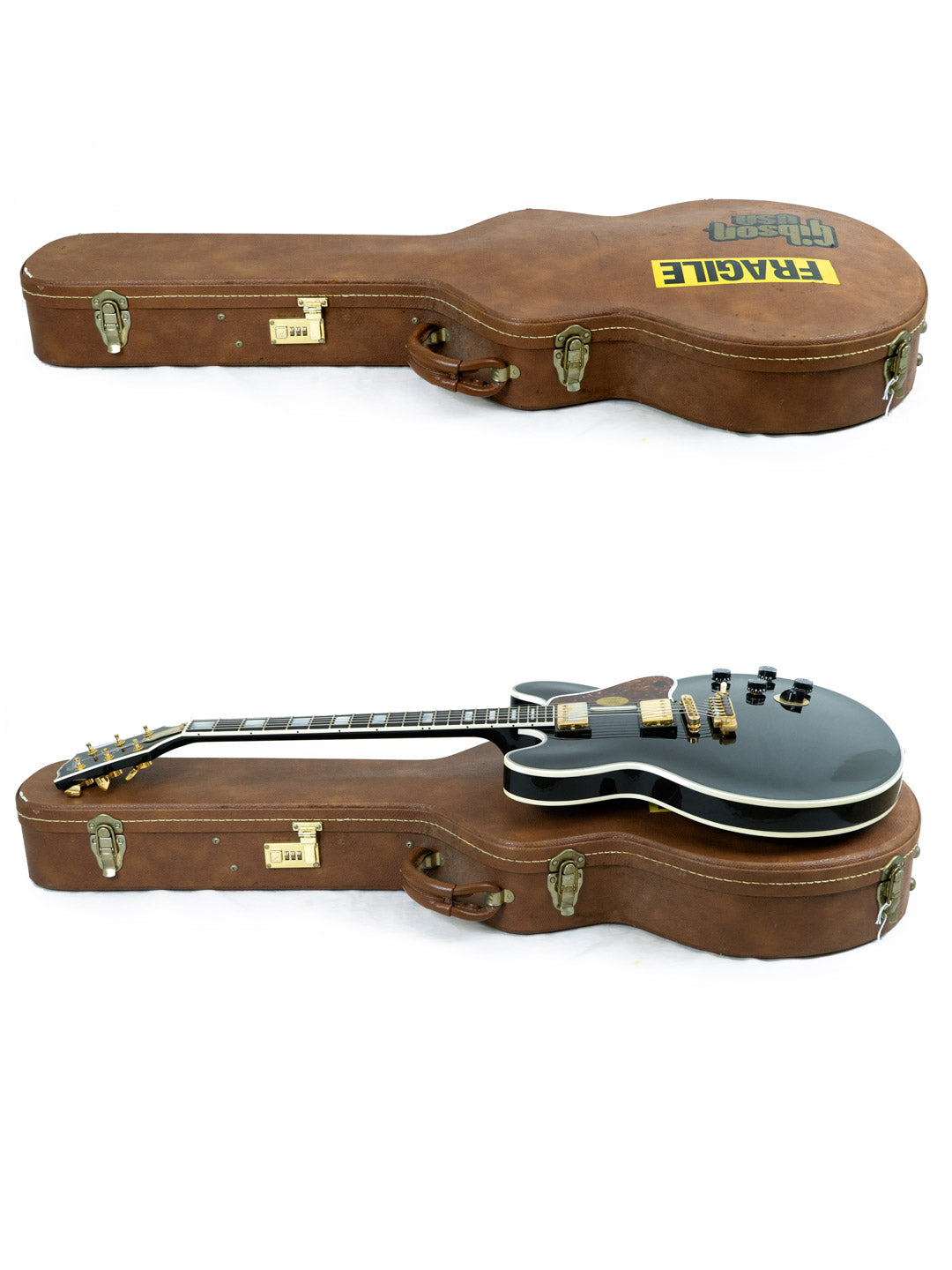SOLD - Gibson Lucille Signed by BB King and Eric Clapton – USA 2000