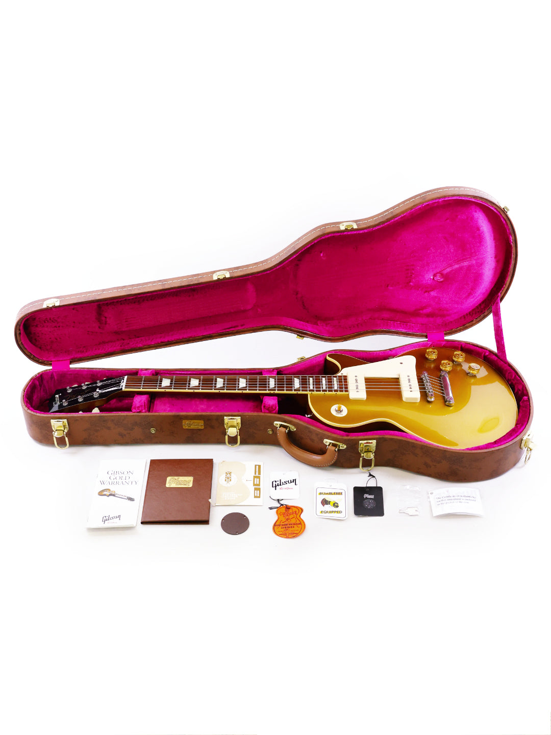 SOLD - Gibson Custom Historic VOS LPR-6 1956 Reissue Gold Top – USA 2014