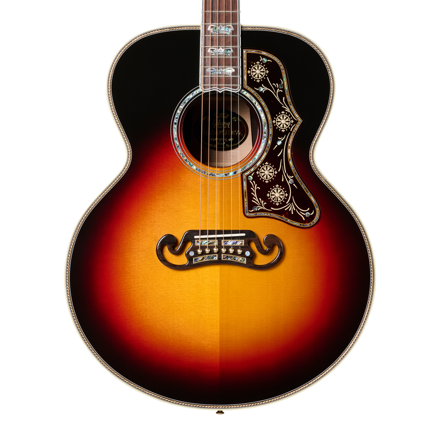 Gibson Custom SJ-200 Monarch #100 Brazilian Rosewood, Tri Burst