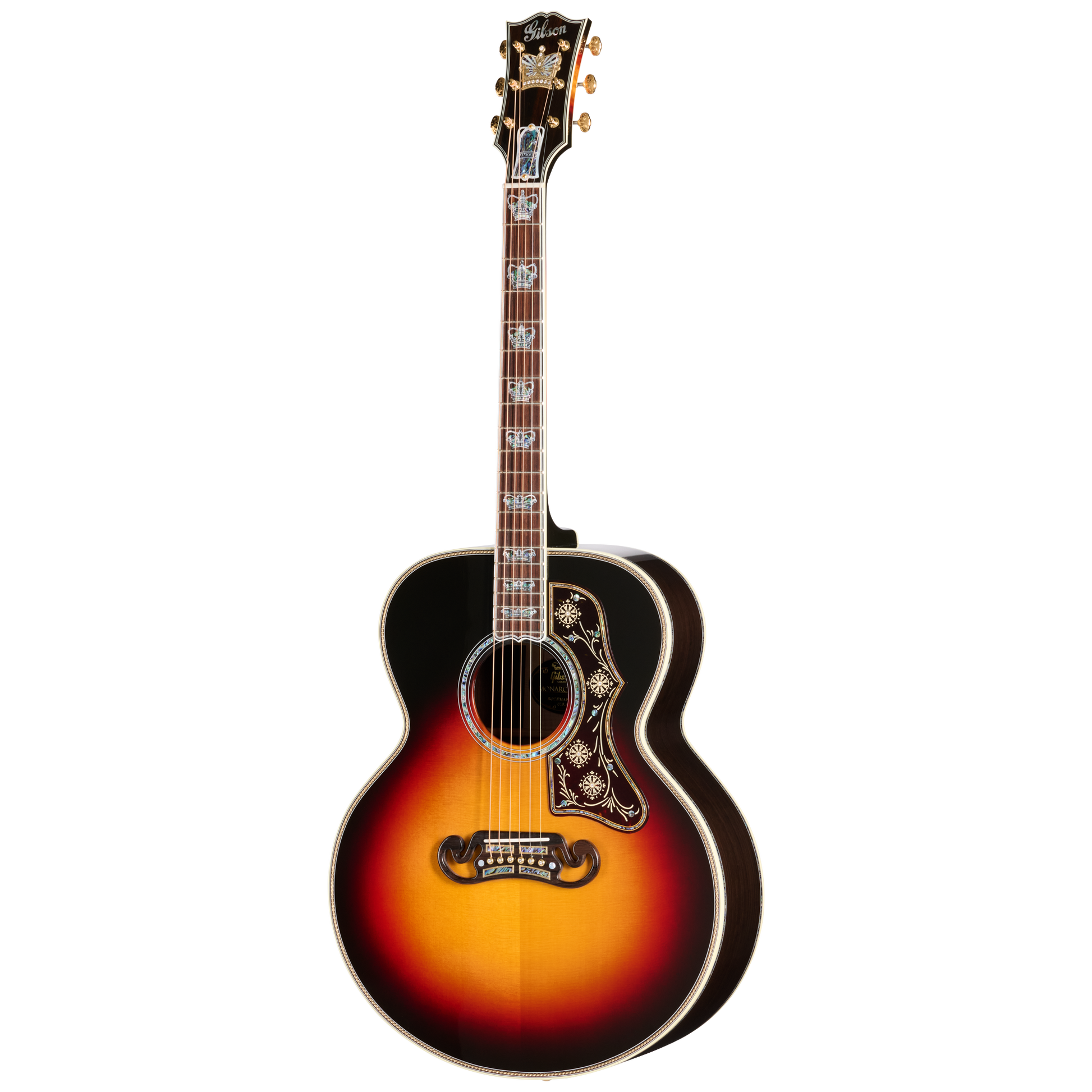 Gibson Custom SJ-200 Monarch #100 Brazilian Rosewood, Tri Burst