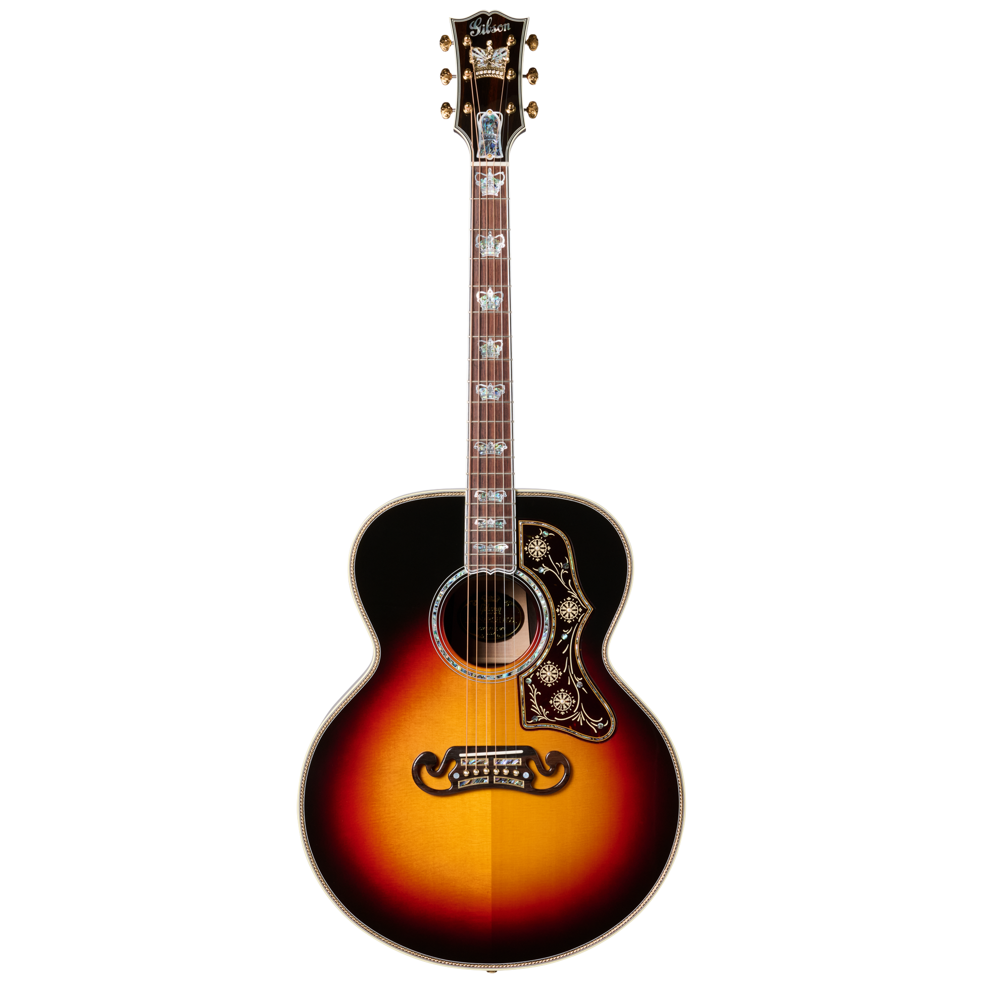 Gibson Custom SJ-200 Monarch #100 Brazilian Rosewood, Tri Burst