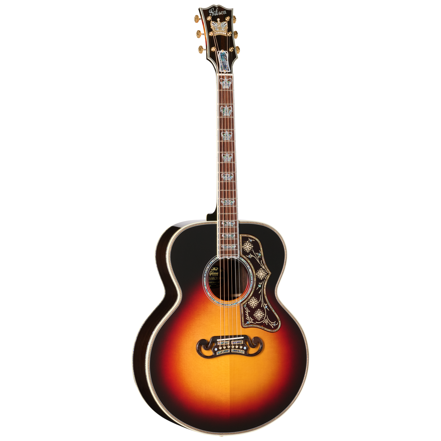 Gibson Custom SJ-200 Monarch #100 Brazilian Rosewood, Tri Burst
