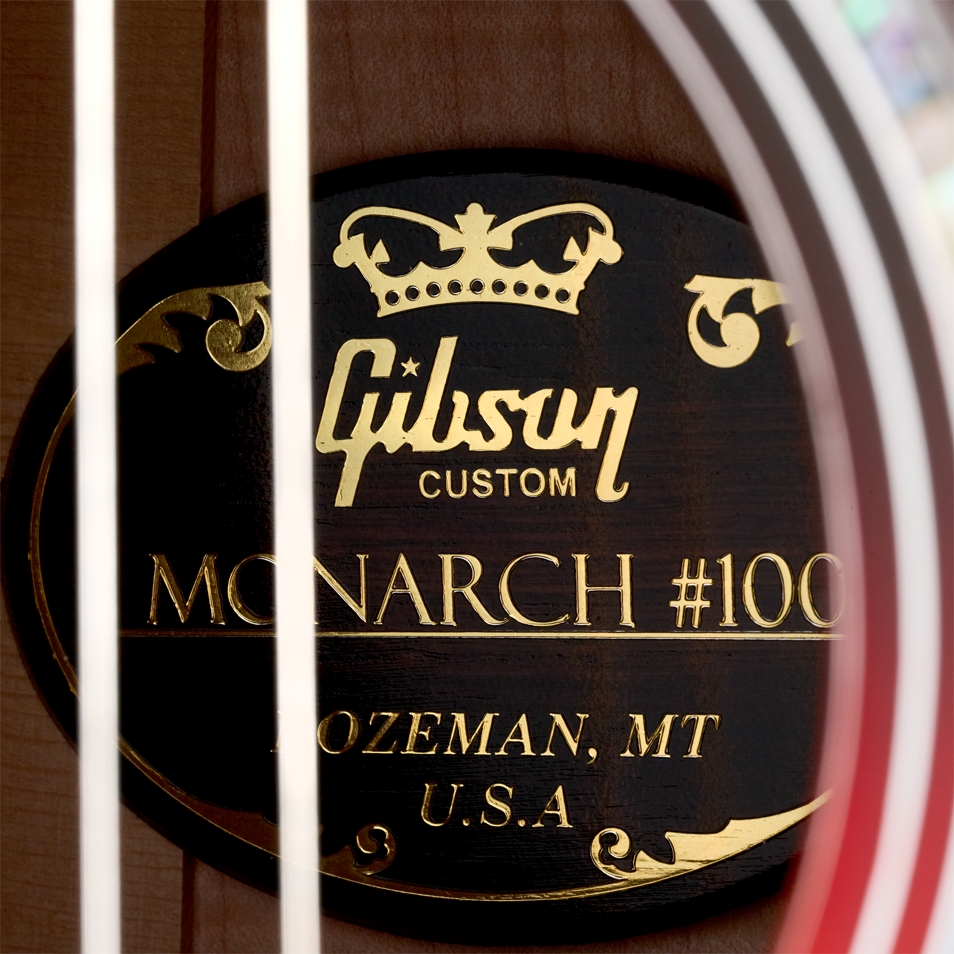 Gibson Custom SJ-200 Monarch #100 Brazilian Rosewood, Tri Burst