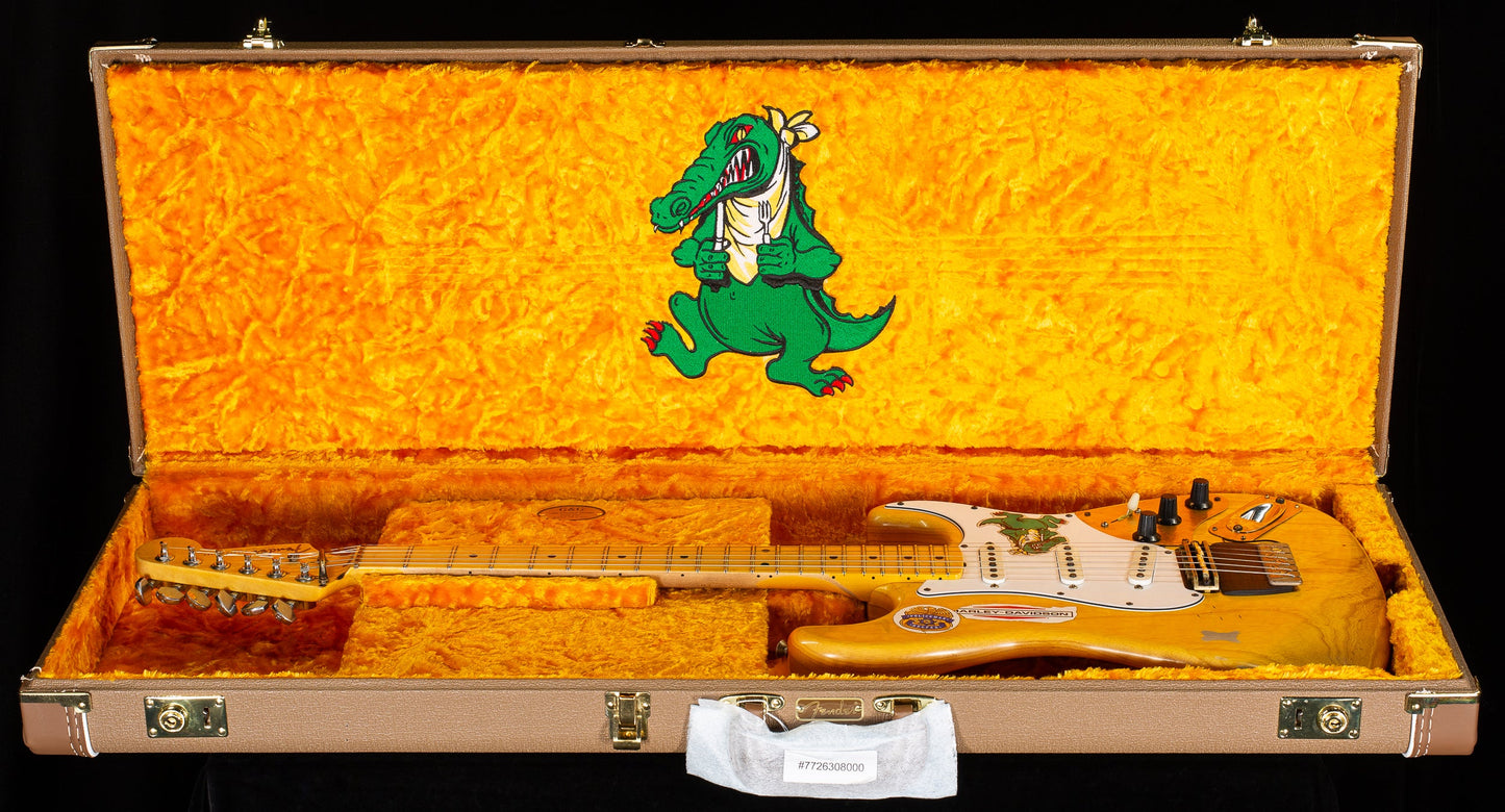 Fender Custom Shop Jerry Garcia Alligator Strat Relic Aged Natural Masterbuilt by Austin MacNutt (390)