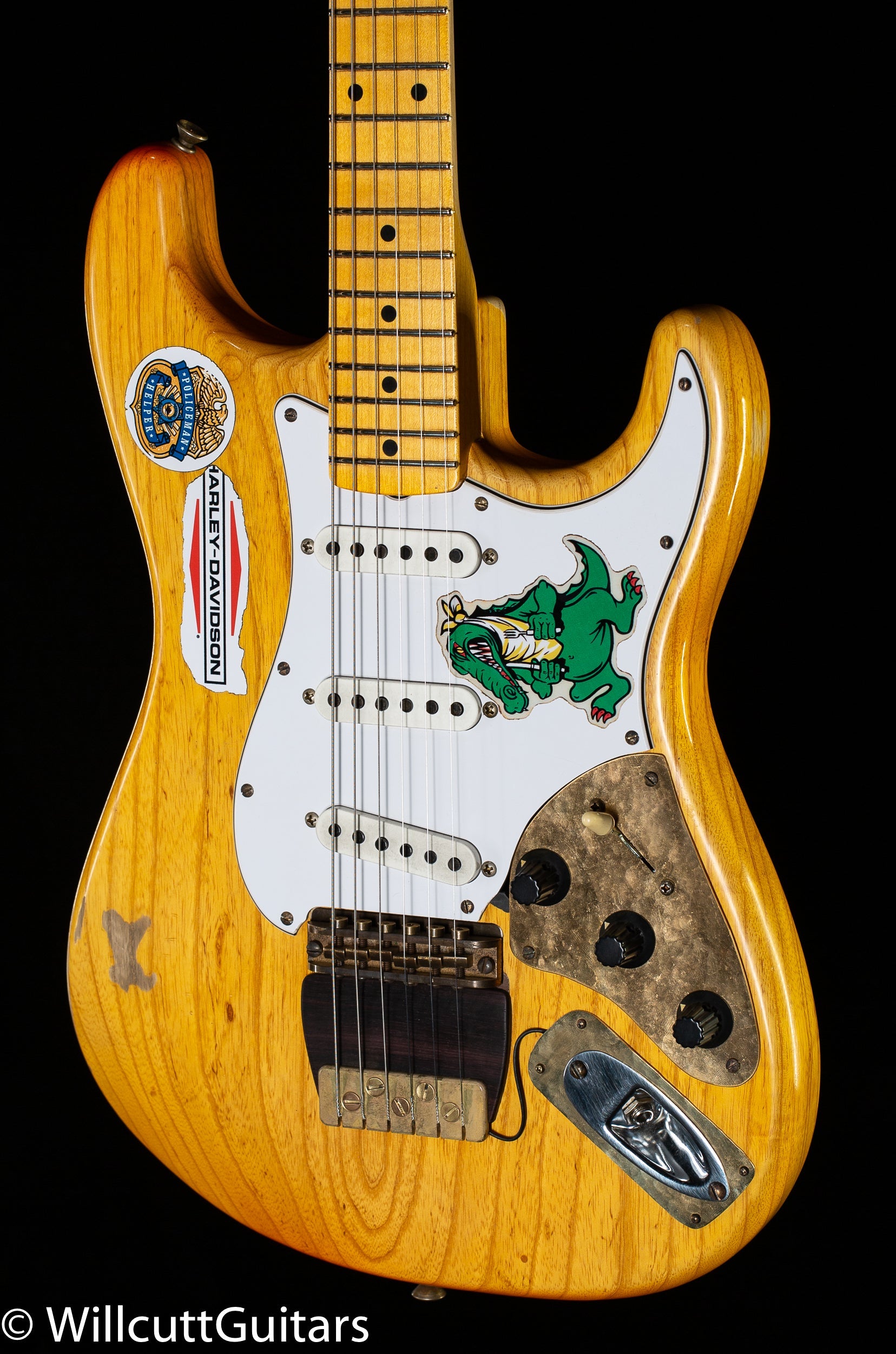 Fender Custom Shop Jerry Garcia Alligator Strat Relic Aged Natural Masterbuilt by Austin MacNutt