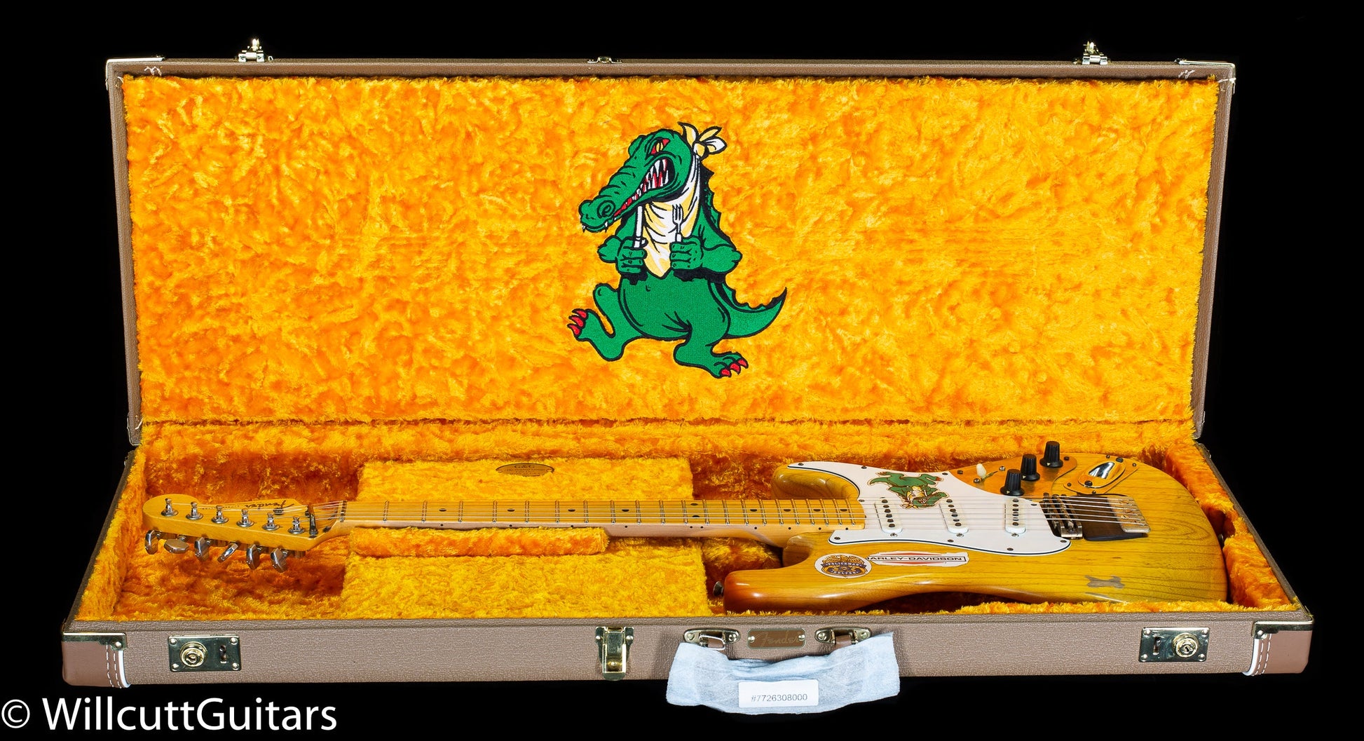 Fender Custom Shop Jerry Garcia Alligator Strat Relic Aged Natural Masterbuilt by Austin MacNutt