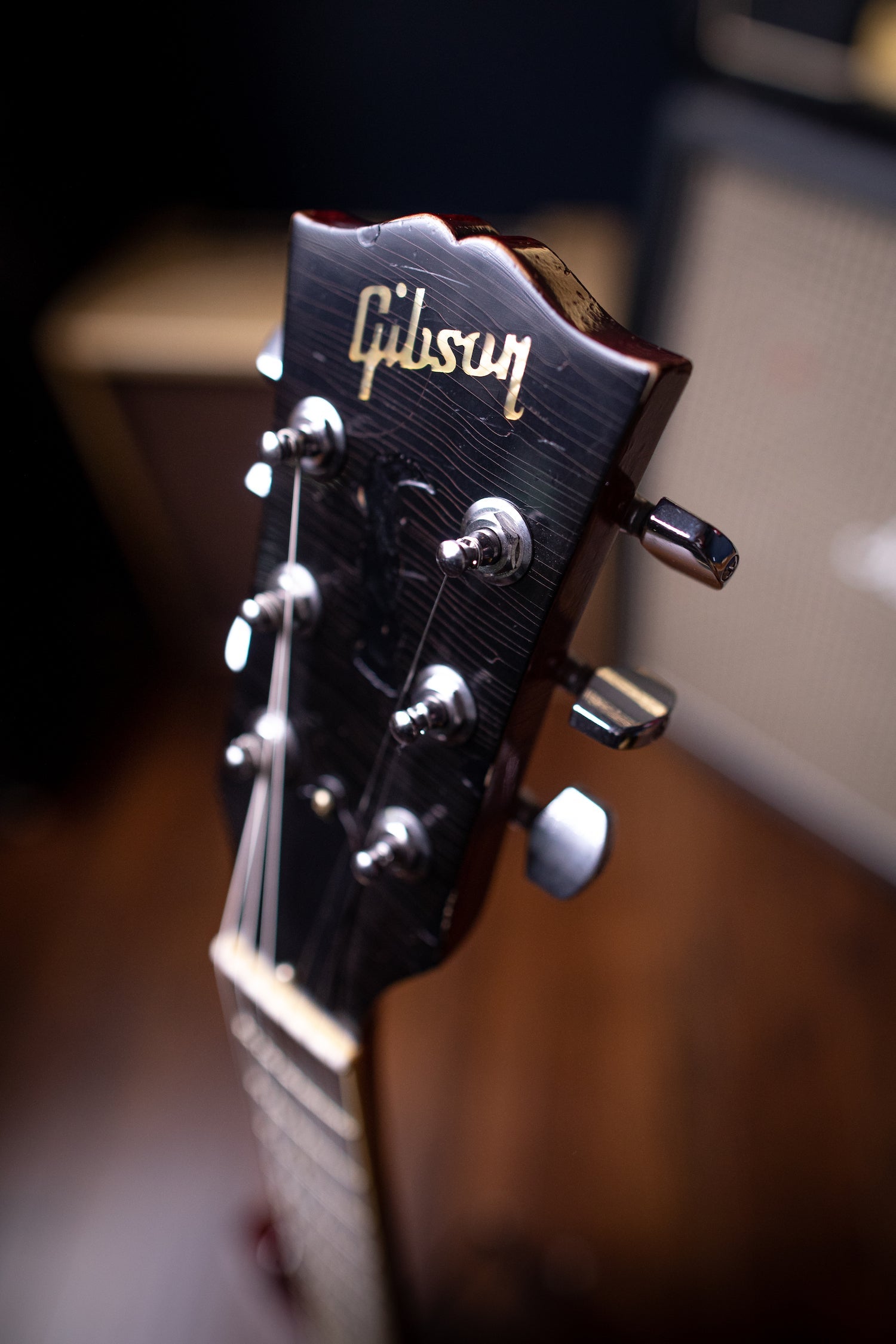 Gibson Tony Iommi "Monkey" 1964 SG Special Replica Right Handed Electric Guitar - Aged Cherry